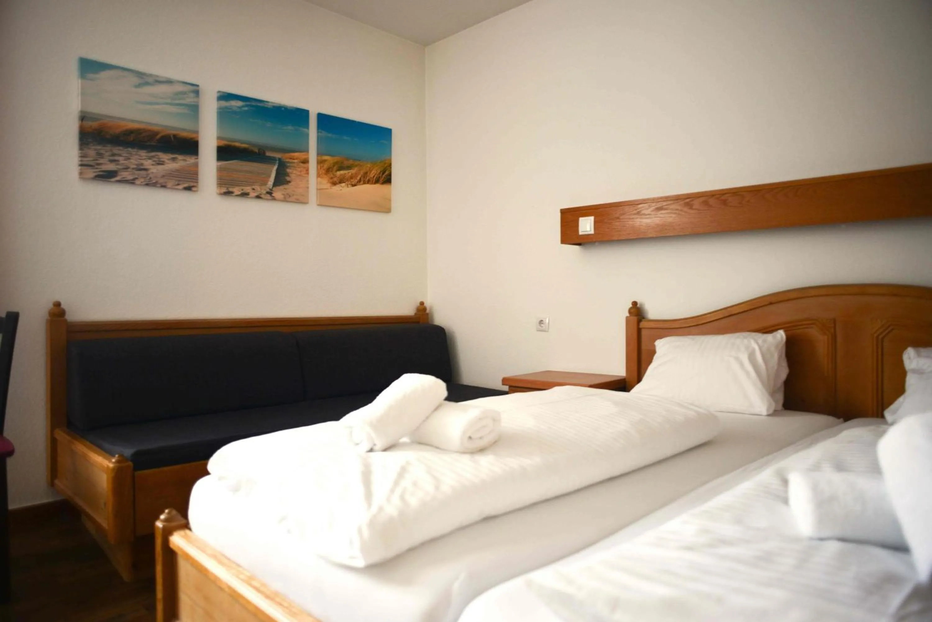 Bed in Hotel Andreas Hofer