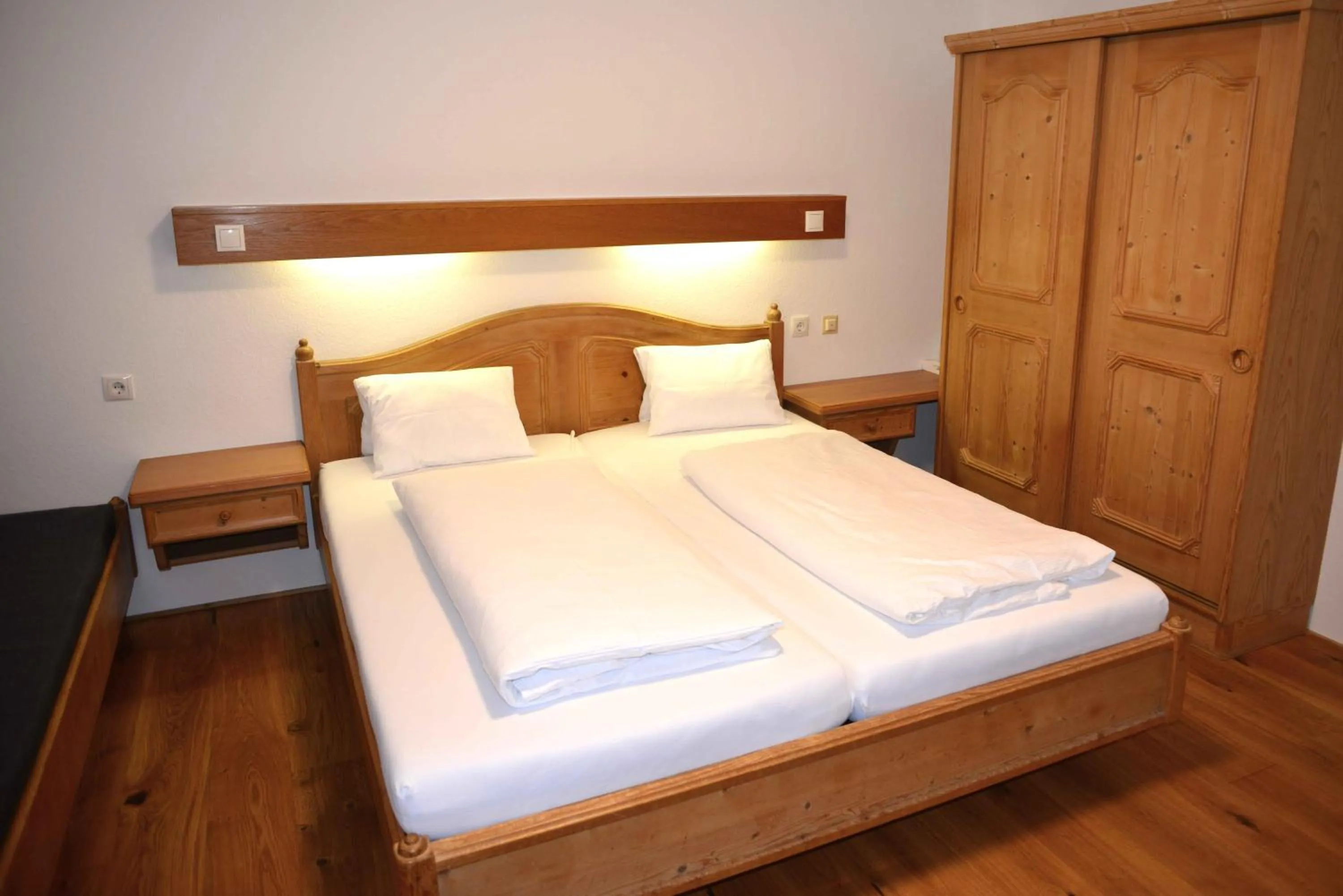 Bed in Hotel Andreas Hofer