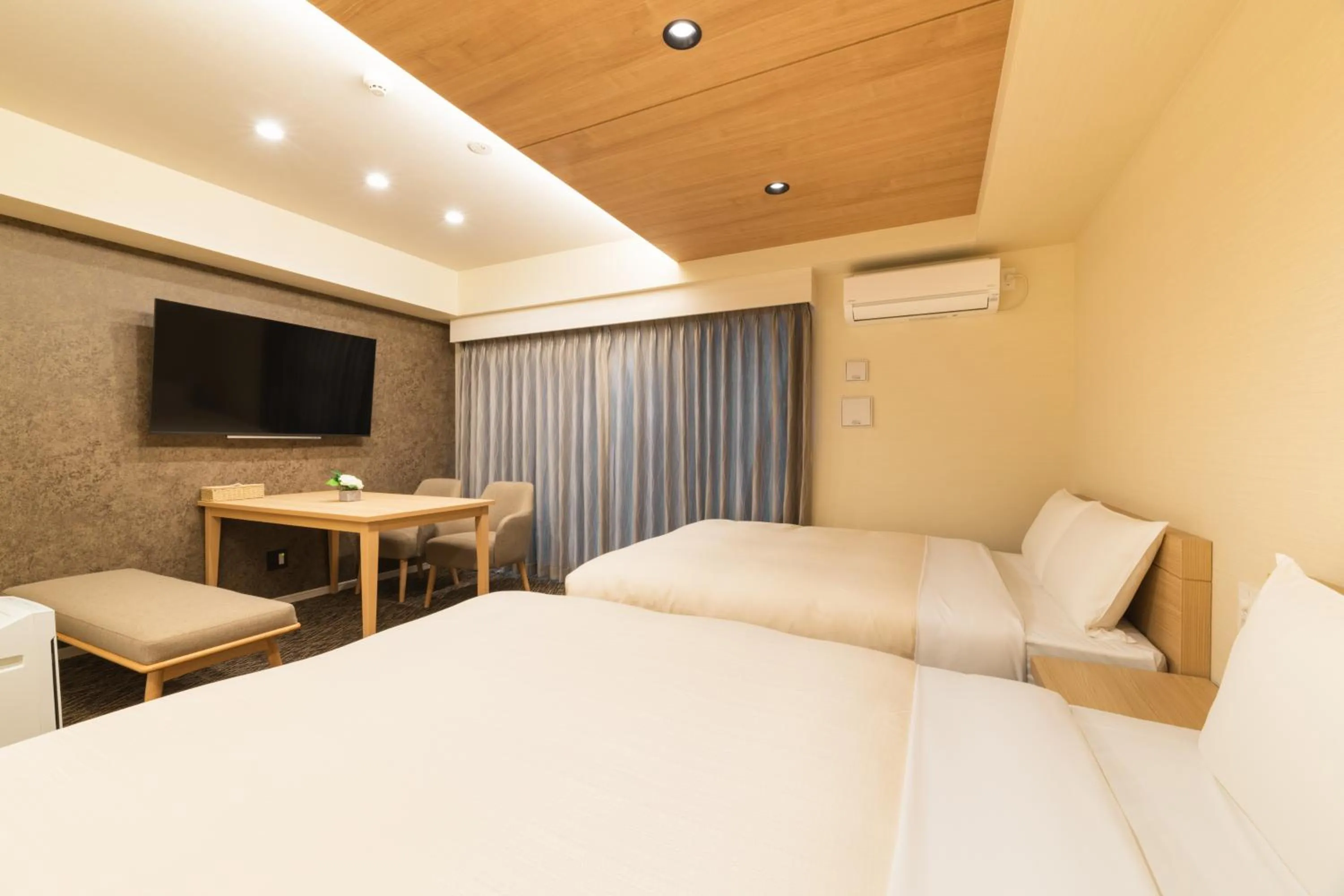 Photo of the whole room, Bed in HOTEL WA HAKATA