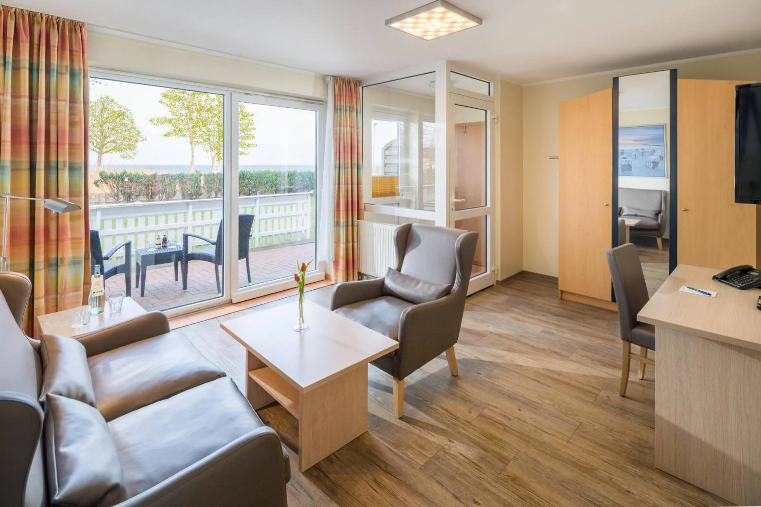 Seating area in Villa Beachside