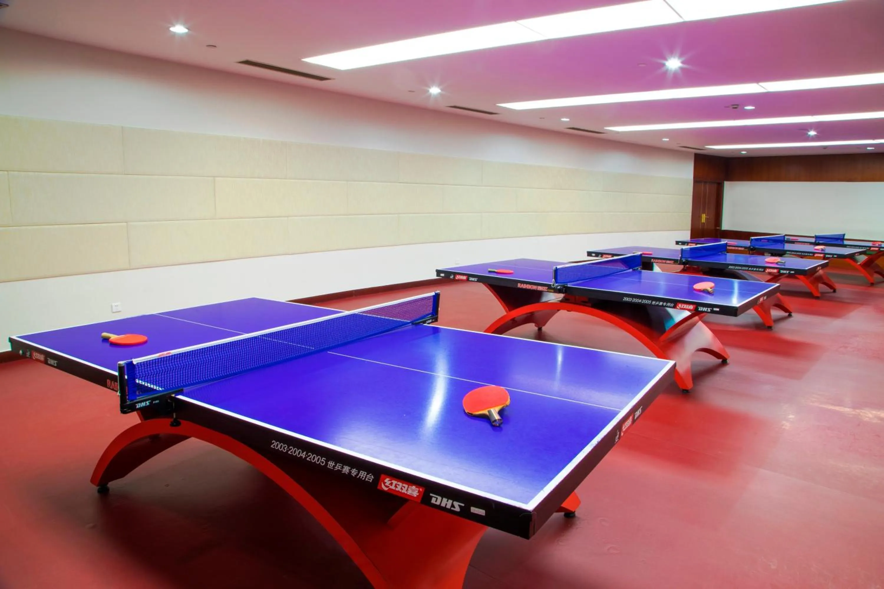 Table tennis in Jin Jiang Pine City Hotel