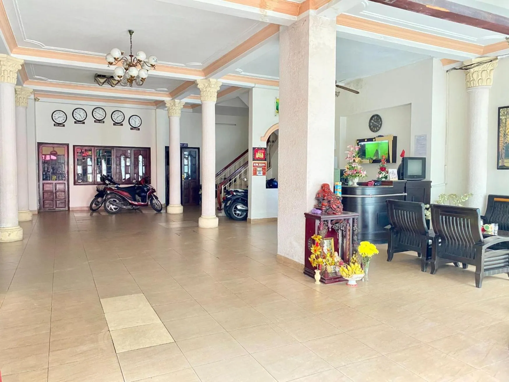 Lobby or reception in BAU CAT HOTEL