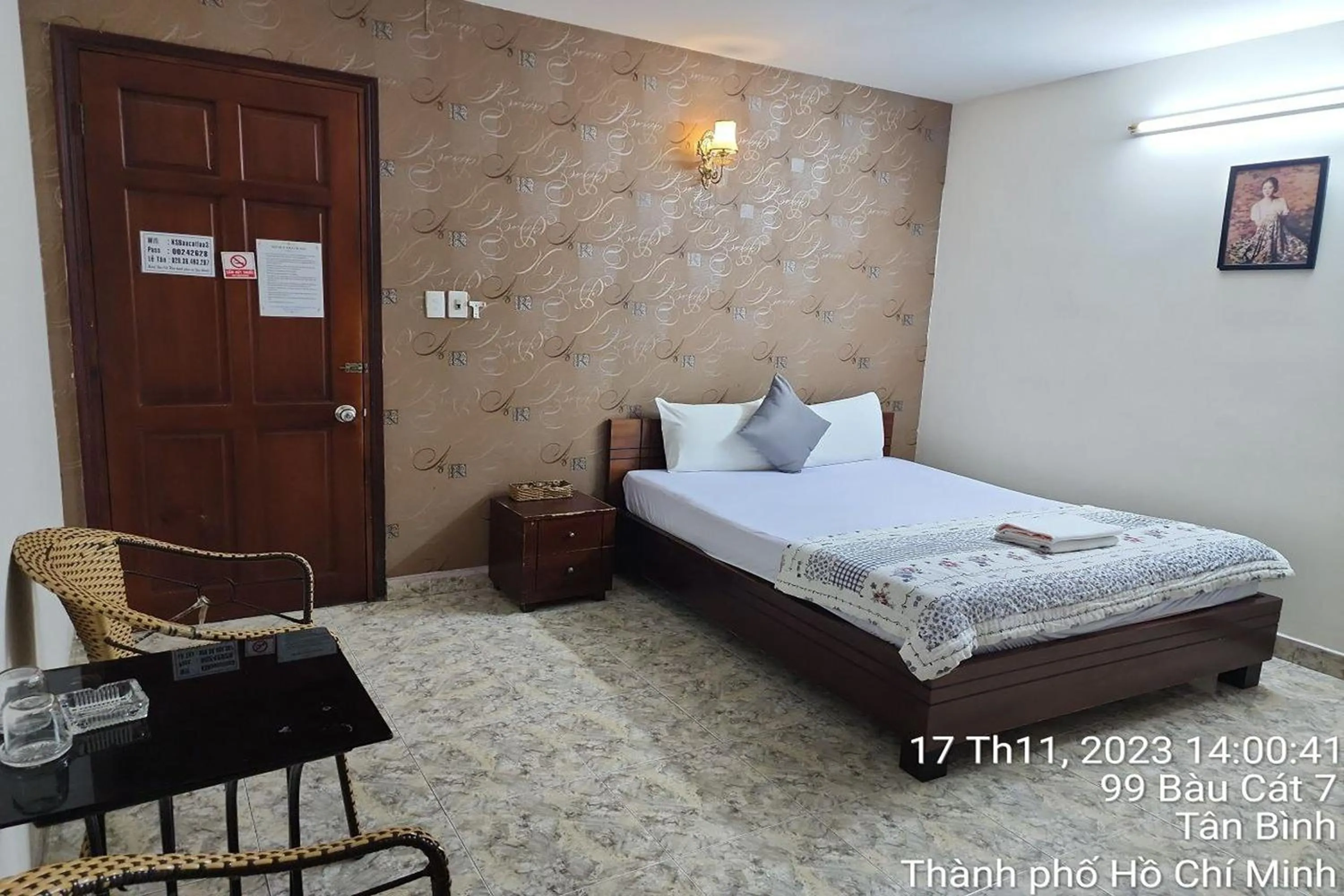 Bed in BAU CAT HOTEL