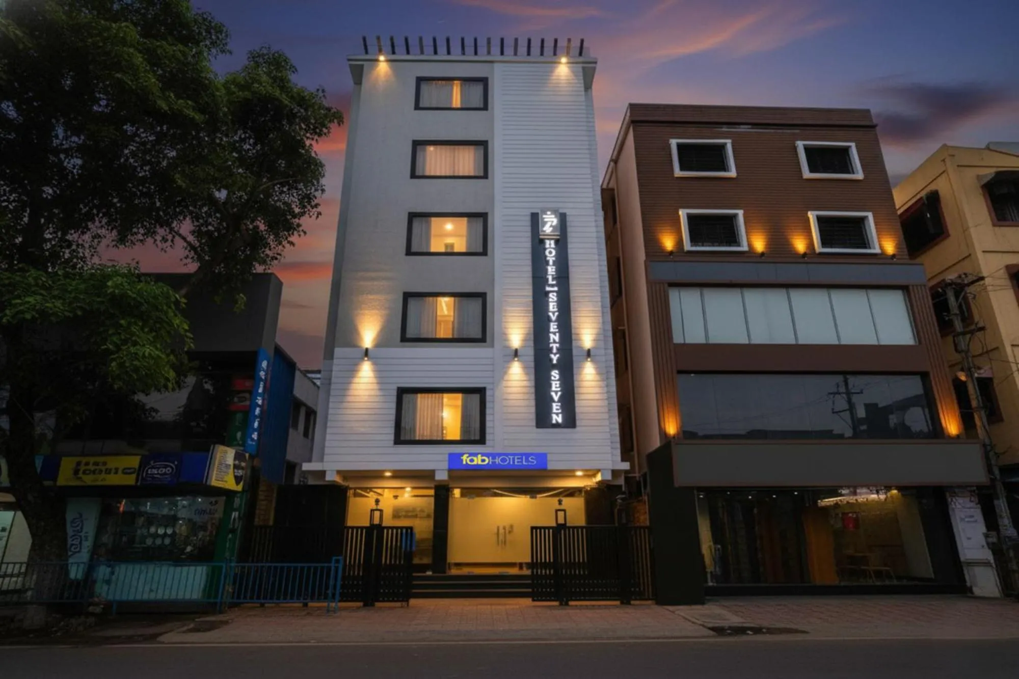 Property building in FabHotel Seventy Seven