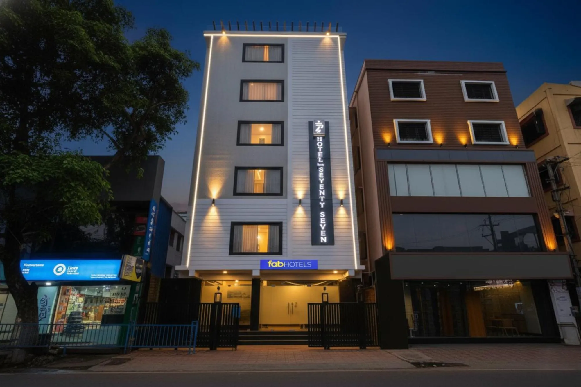 Property building in FabHotel Seventy Seven