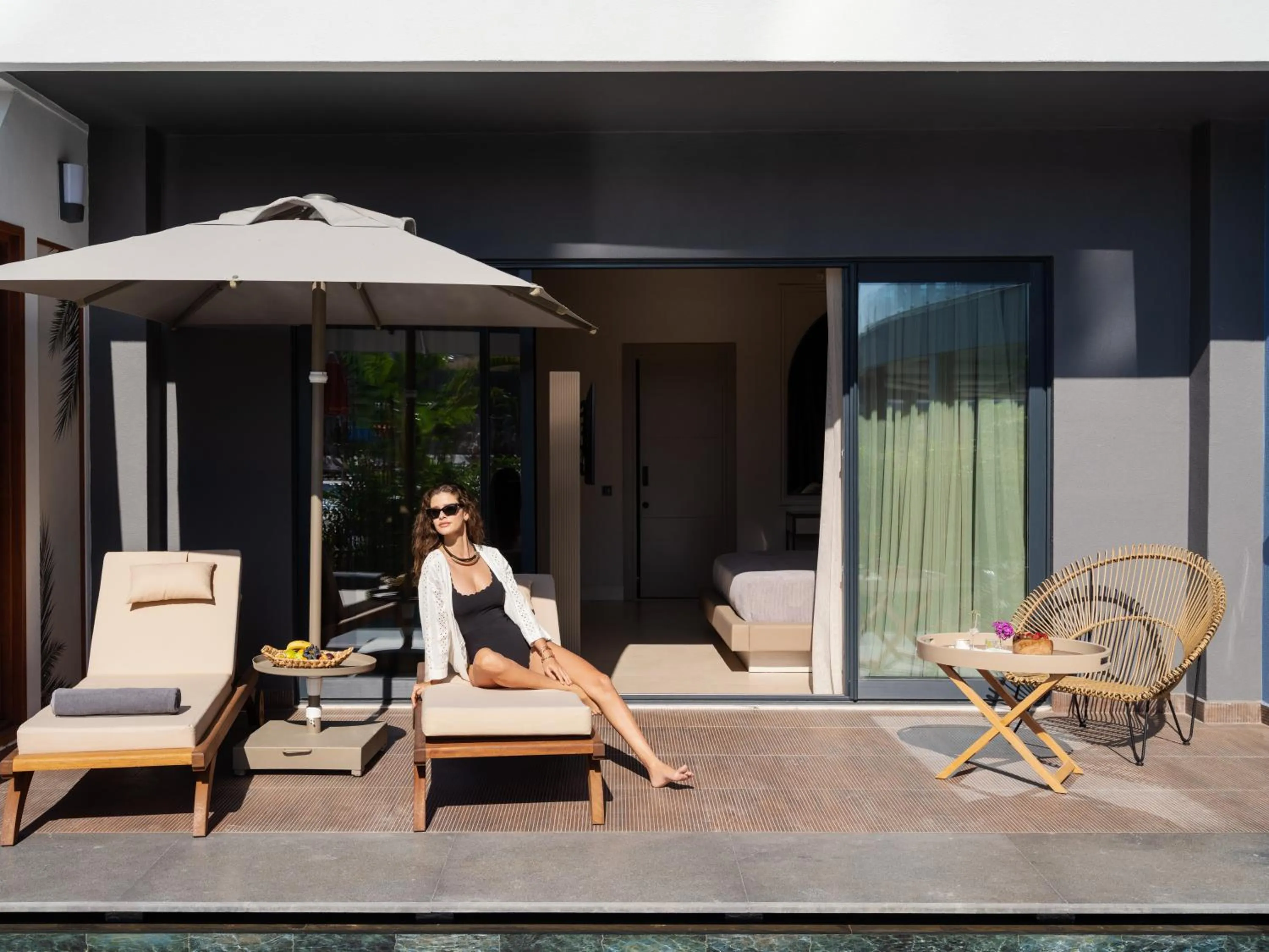 Balcony/Terrace in Liu Resorts