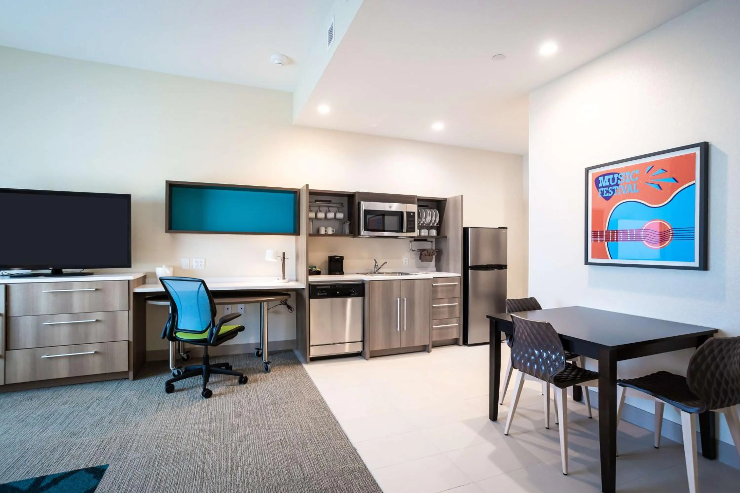 Bedroom in Home2 Suites by Hilton Pflugerville, TX