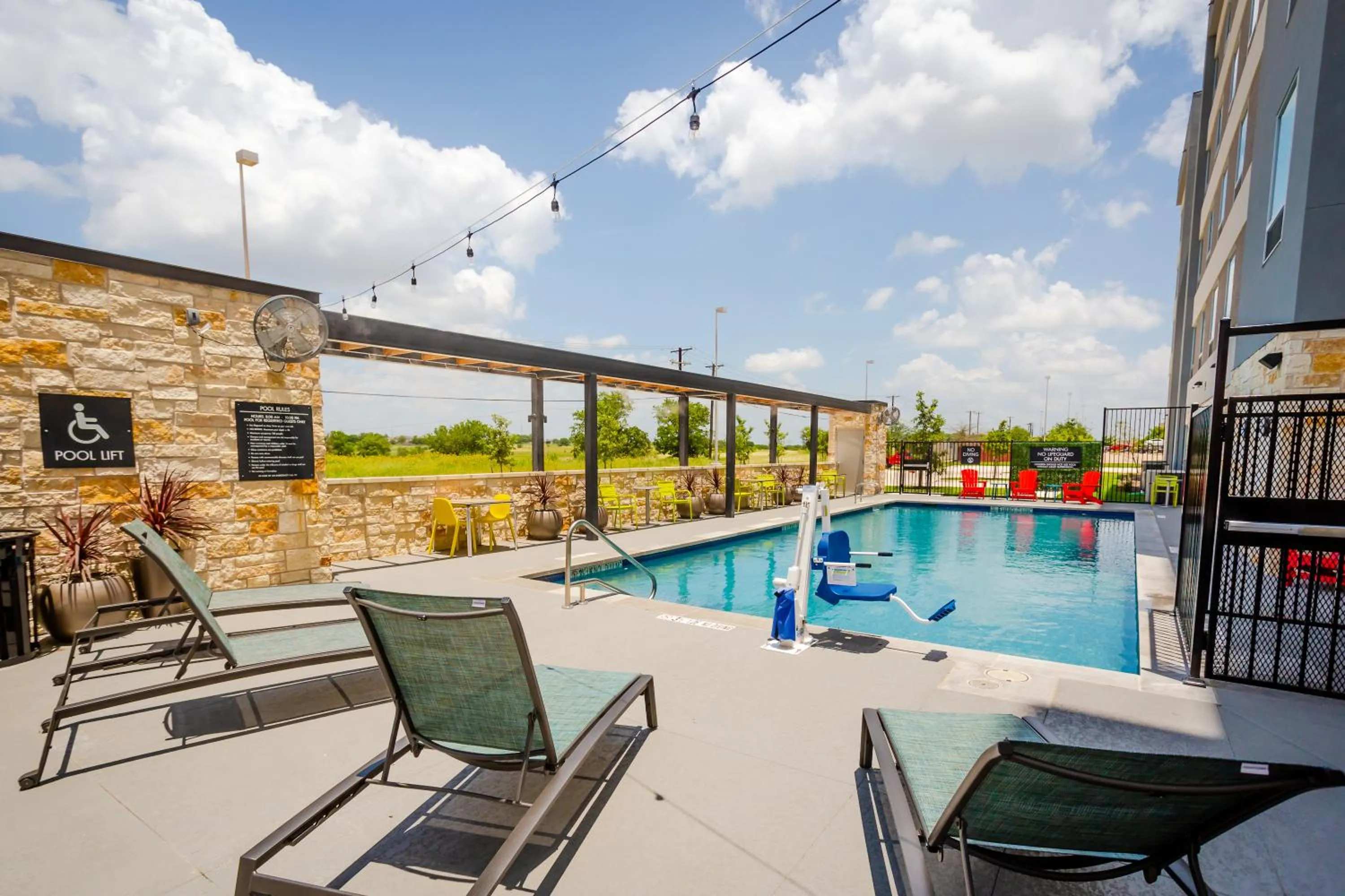 Pool view in Tru by Hilton Pflugerville, TX