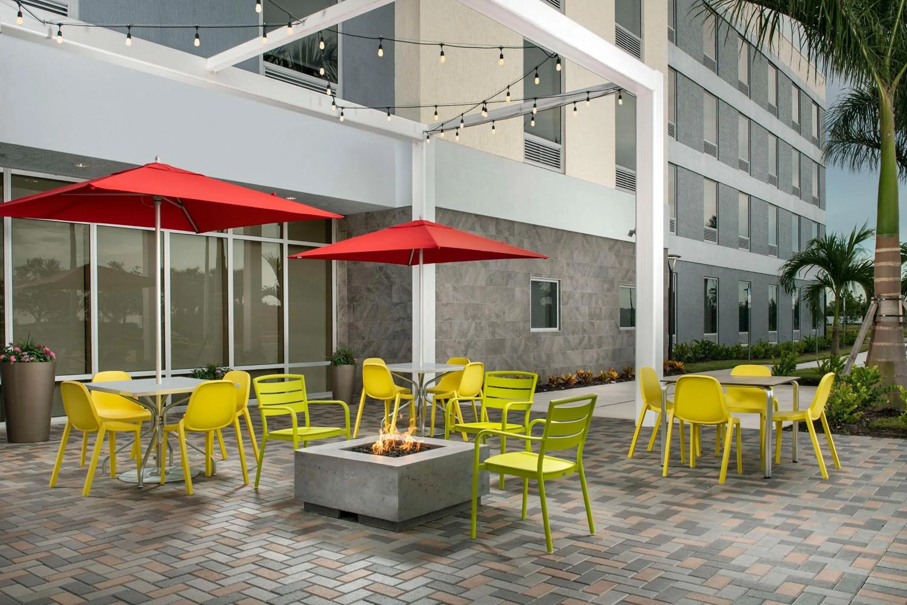 Patio in Home2 Suites by Hilton Fort Myers Airport