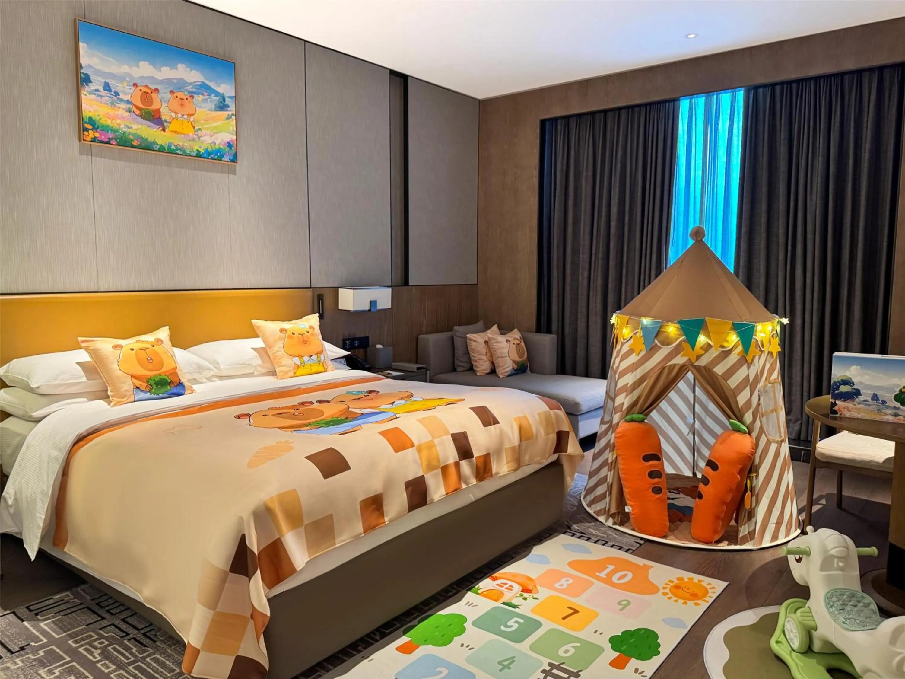 Bed in Hilton Jiaxing