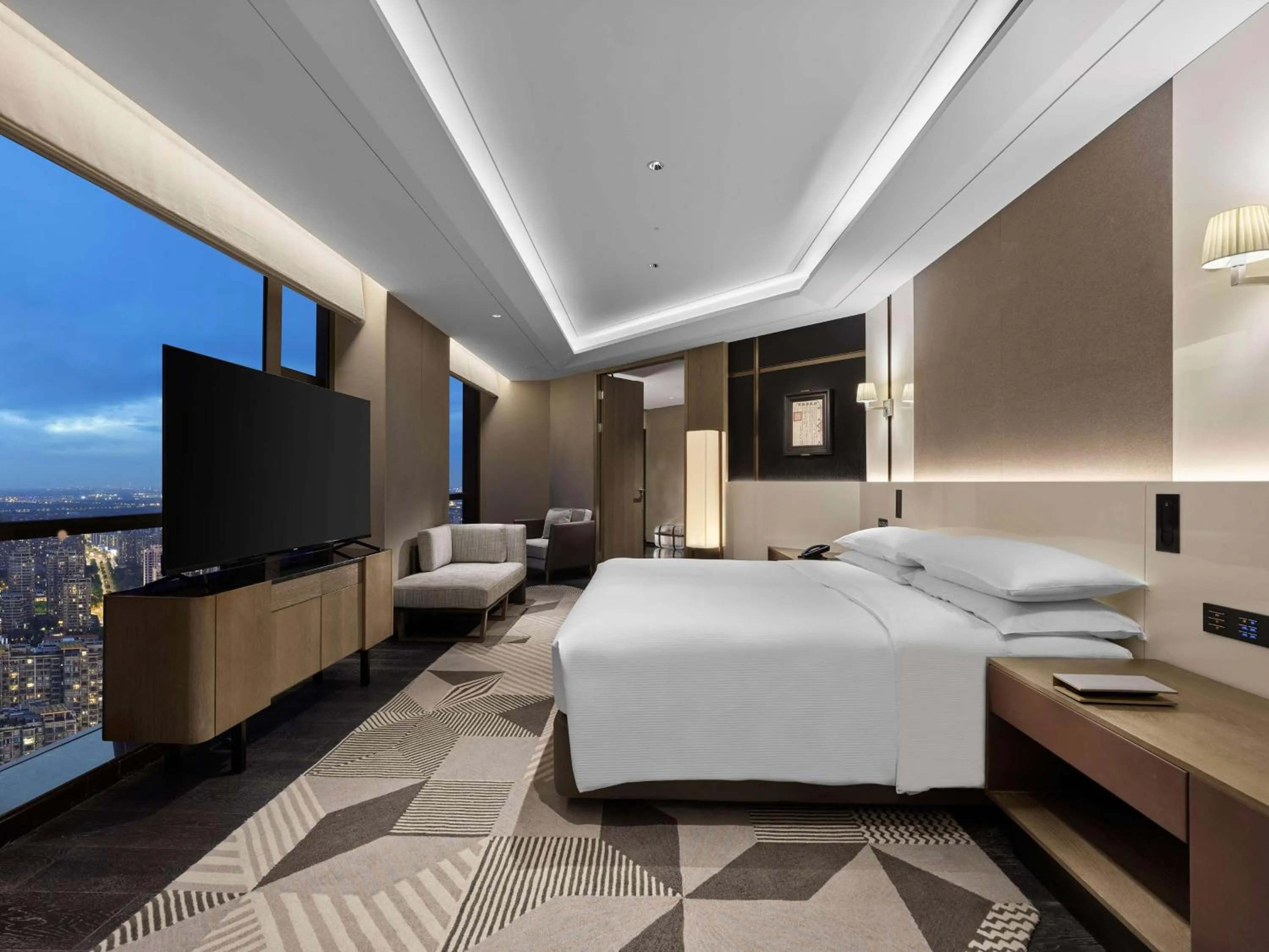 Bed in Hilton Jiaxing