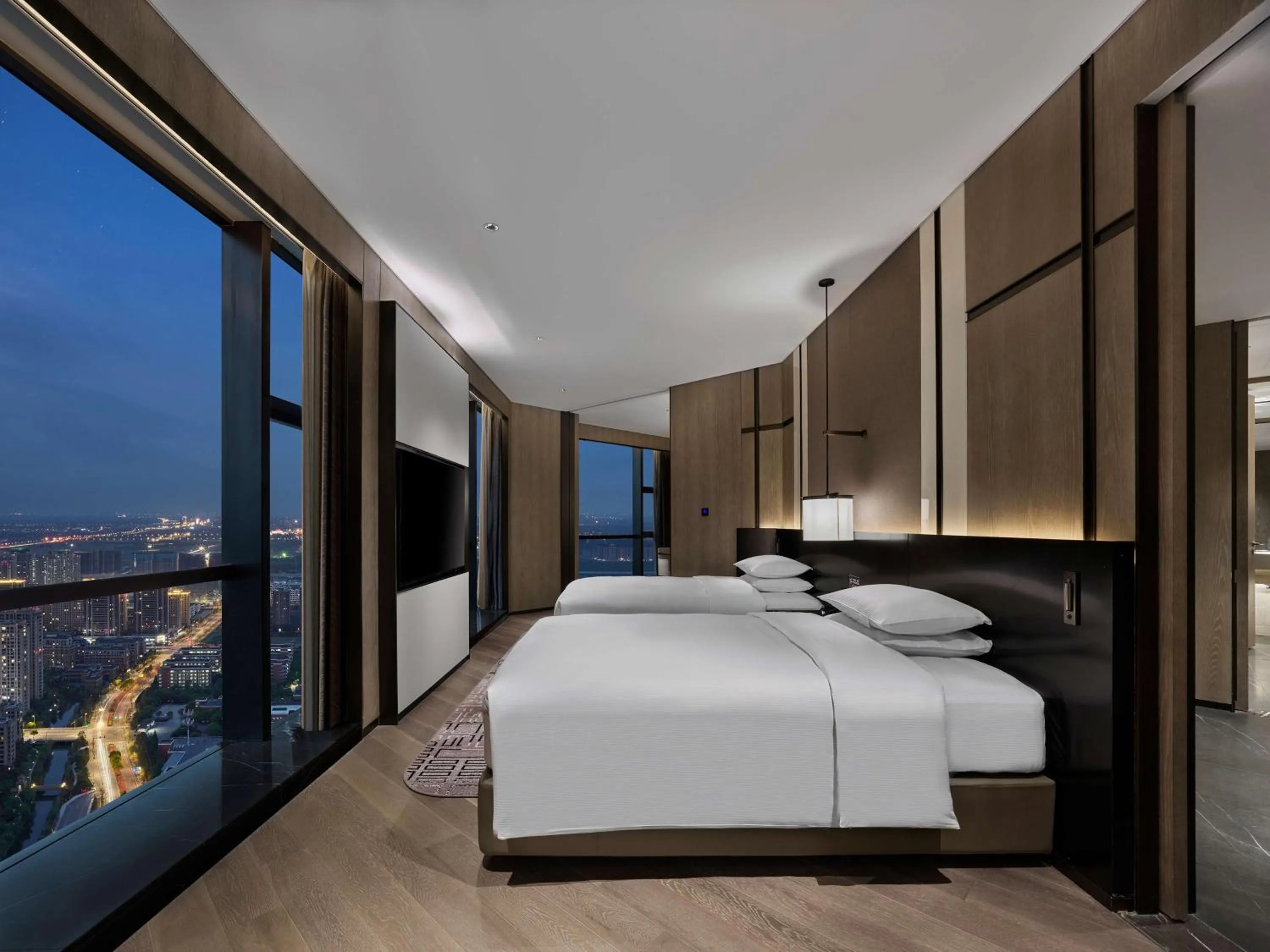 Bed in Hilton Jiaxing