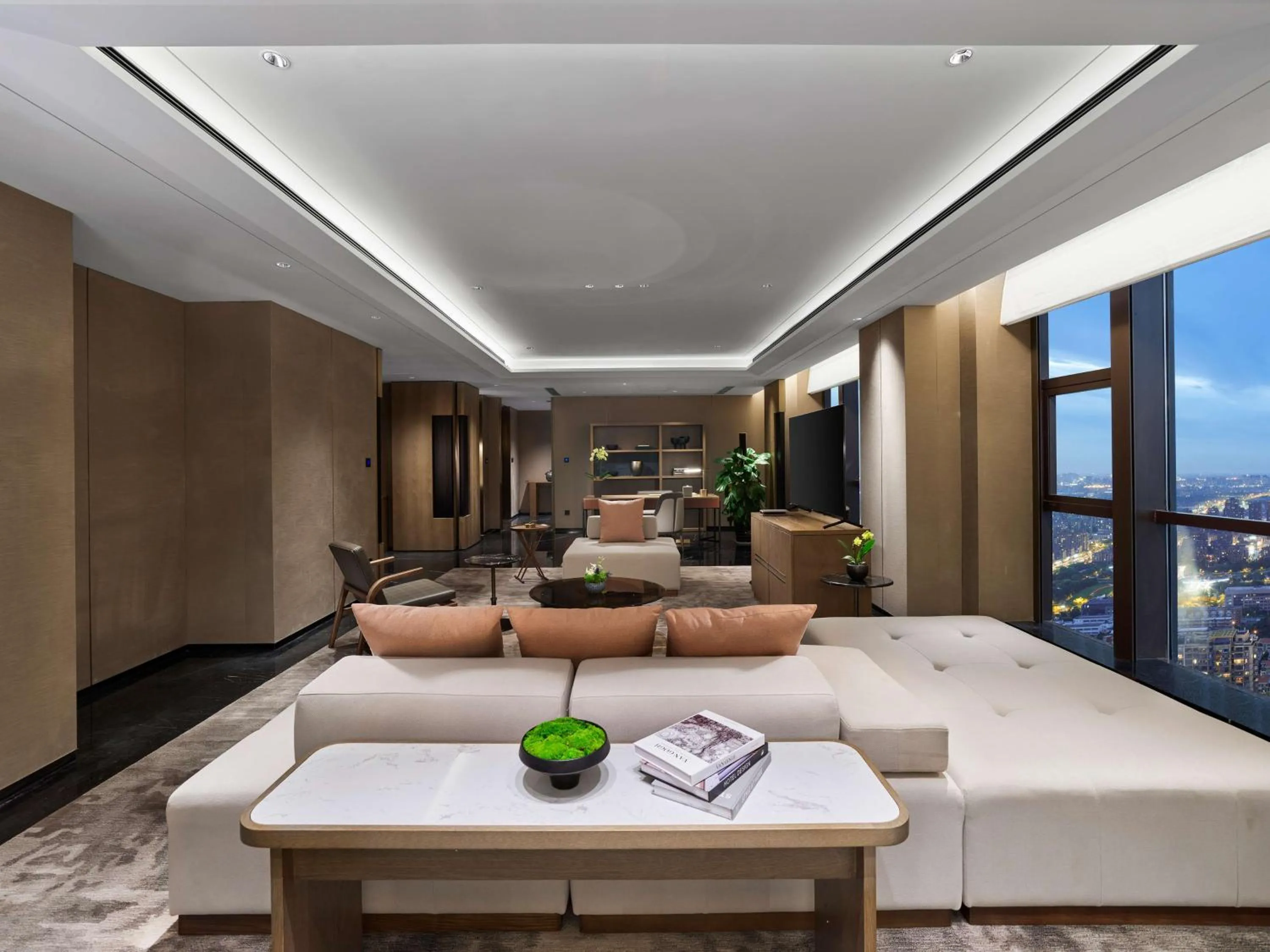 Living room in Hilton Jiaxing
