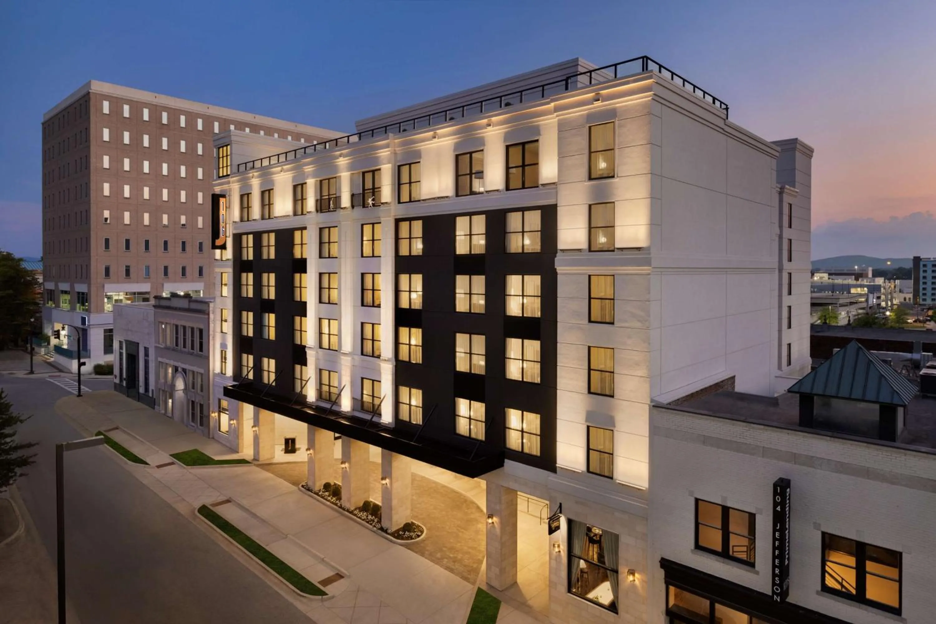 Property building in 106 Jefferson Huntsville, Curio Collection by Hilton