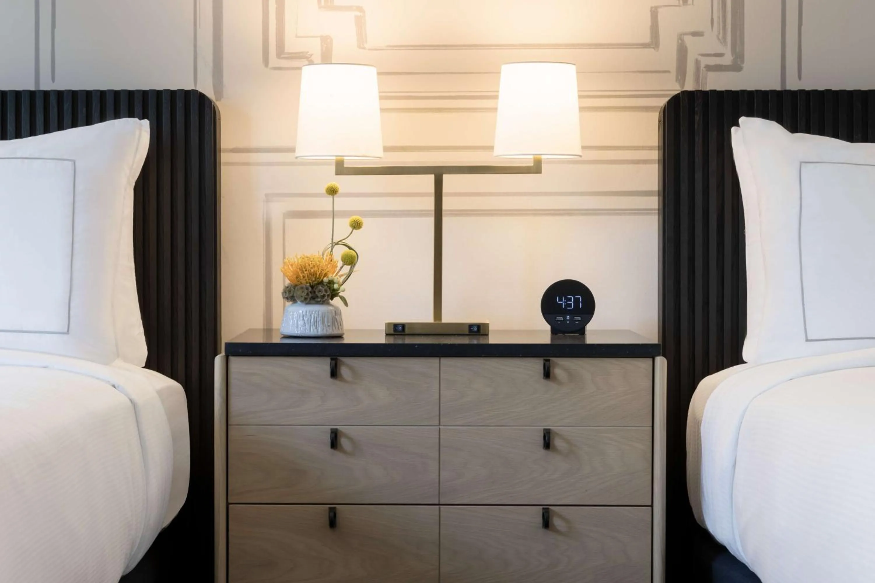 Bed in 106 Jefferson Huntsville, Curio Collection by Hilton