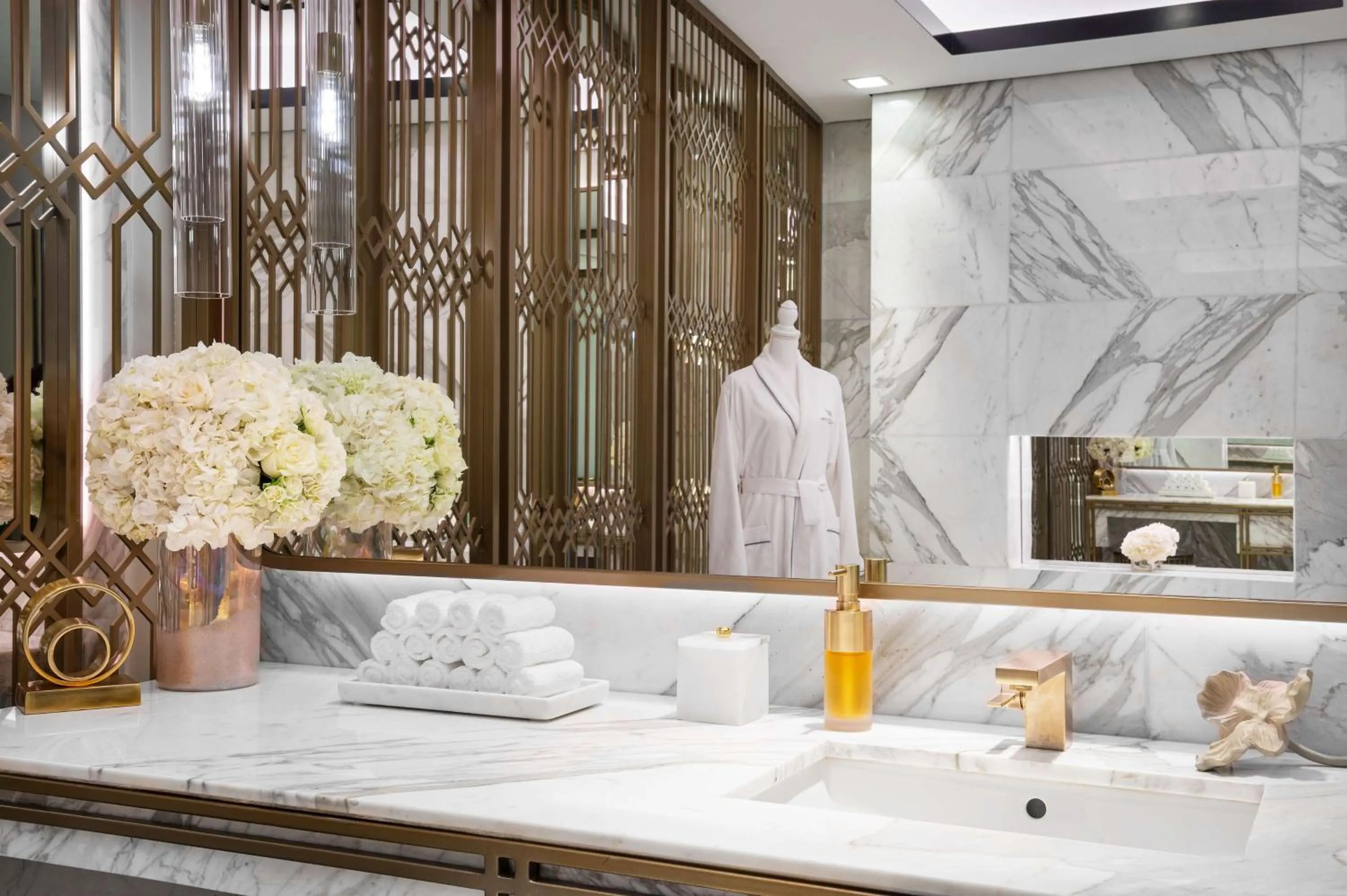 Bathroom in Waldorf Astoria Kuwait