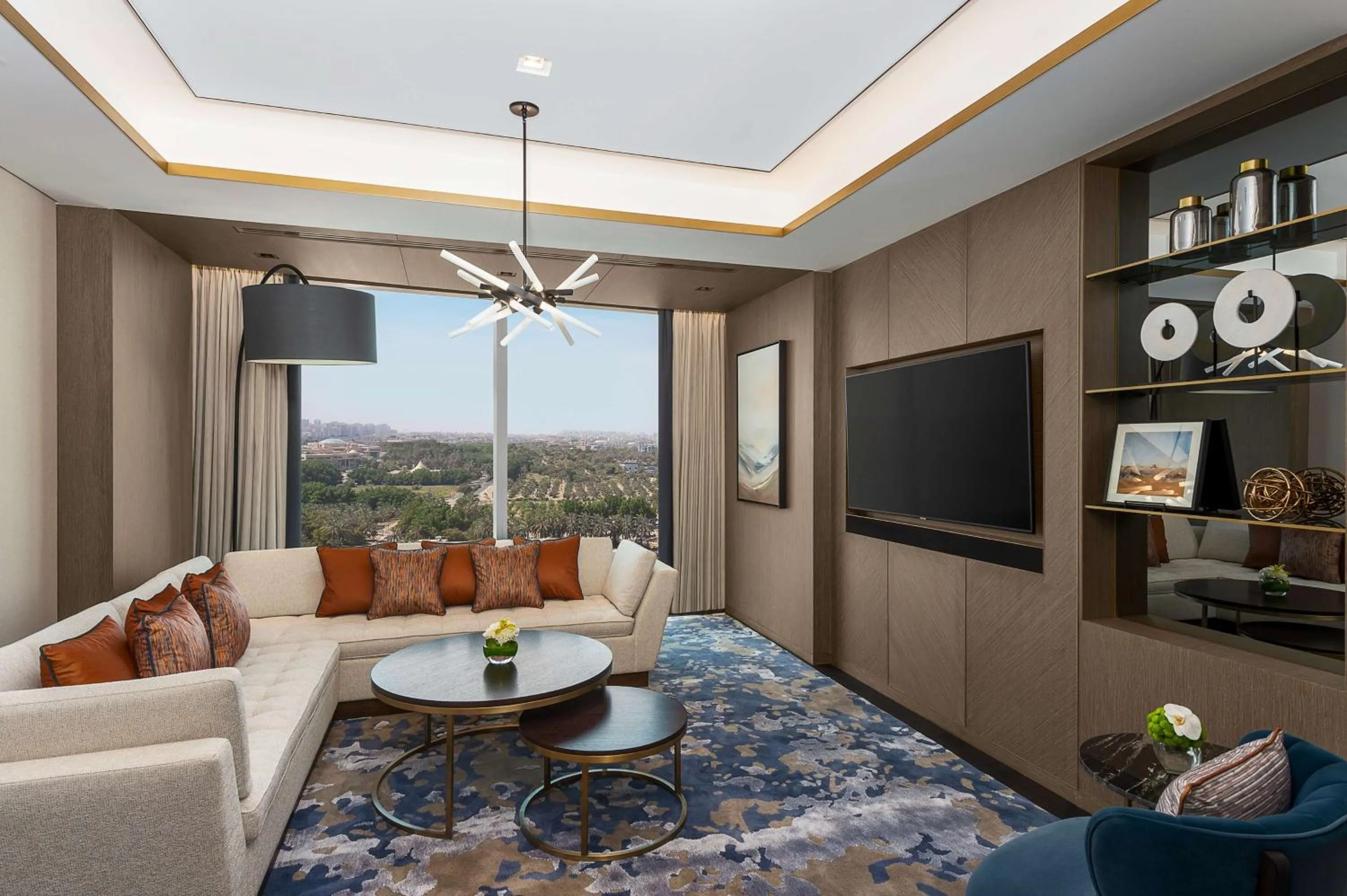 Living room in Waldorf Astoria Kuwait