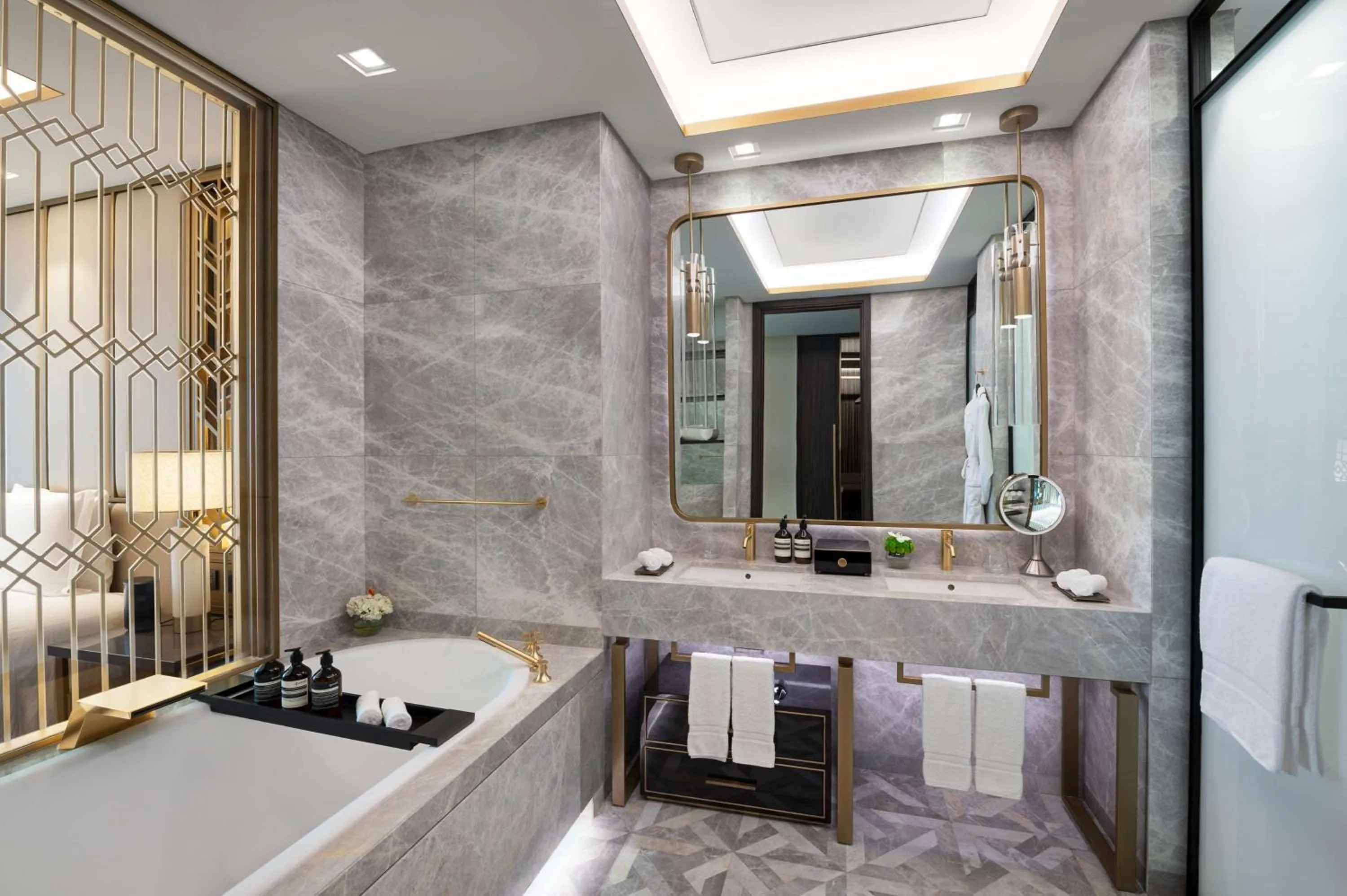 Photo of the whole room in Waldorf Astoria Kuwait