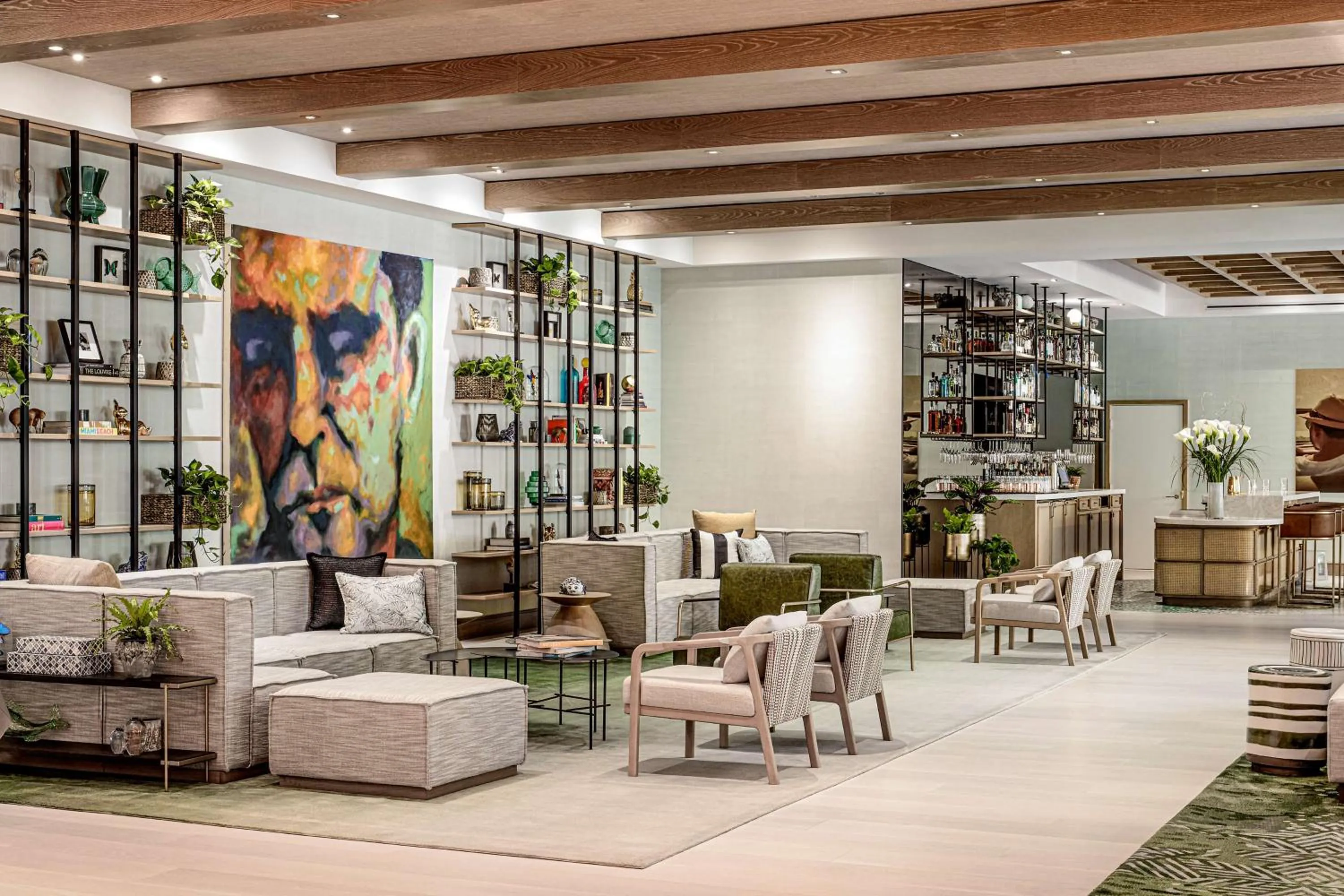 Lobby or reception in The Ray Hotel Delray Beach, Curio Collection By Hilton