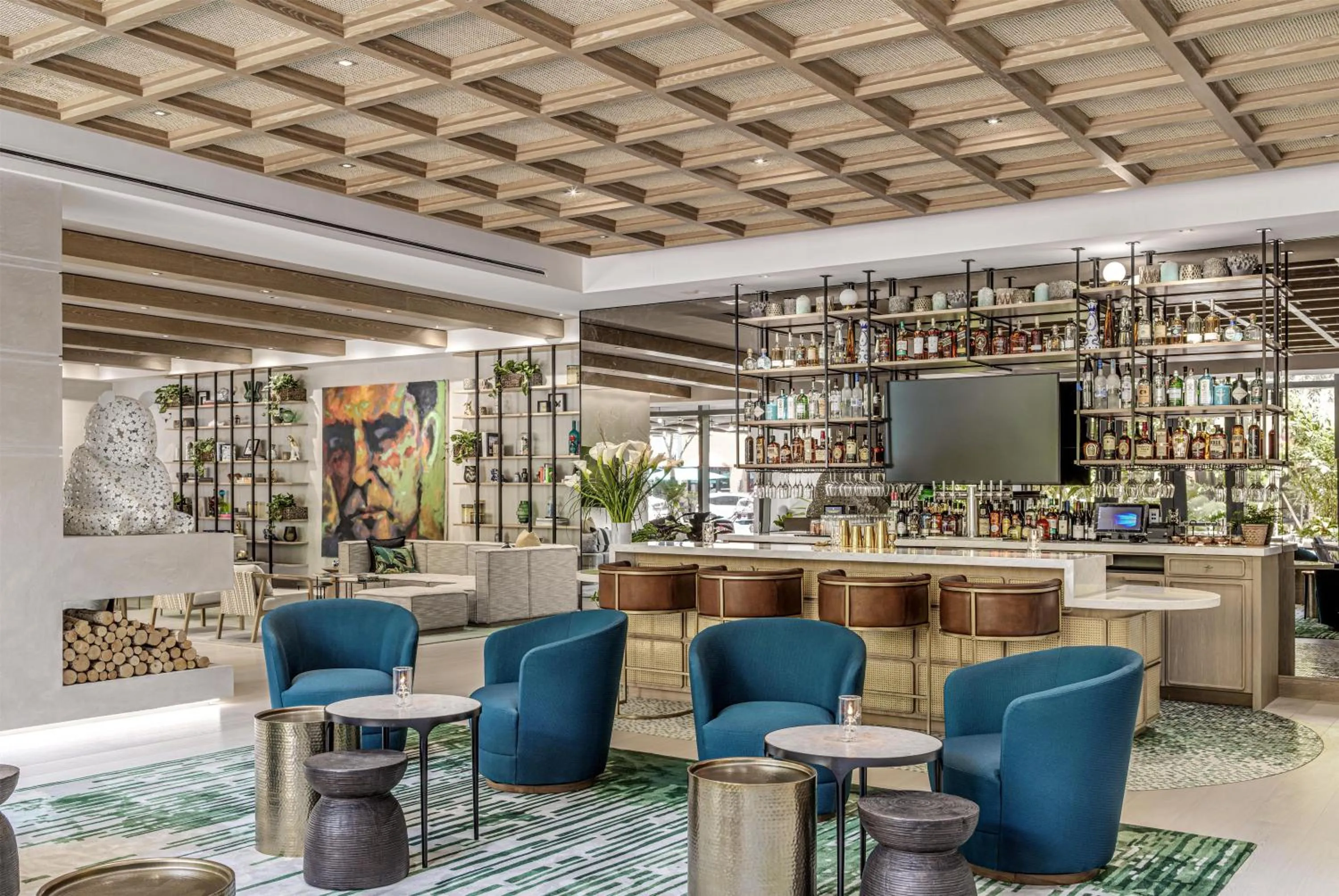 Lobby or reception in The Ray Hotel Delray Beach, Curio Collection By Hilton