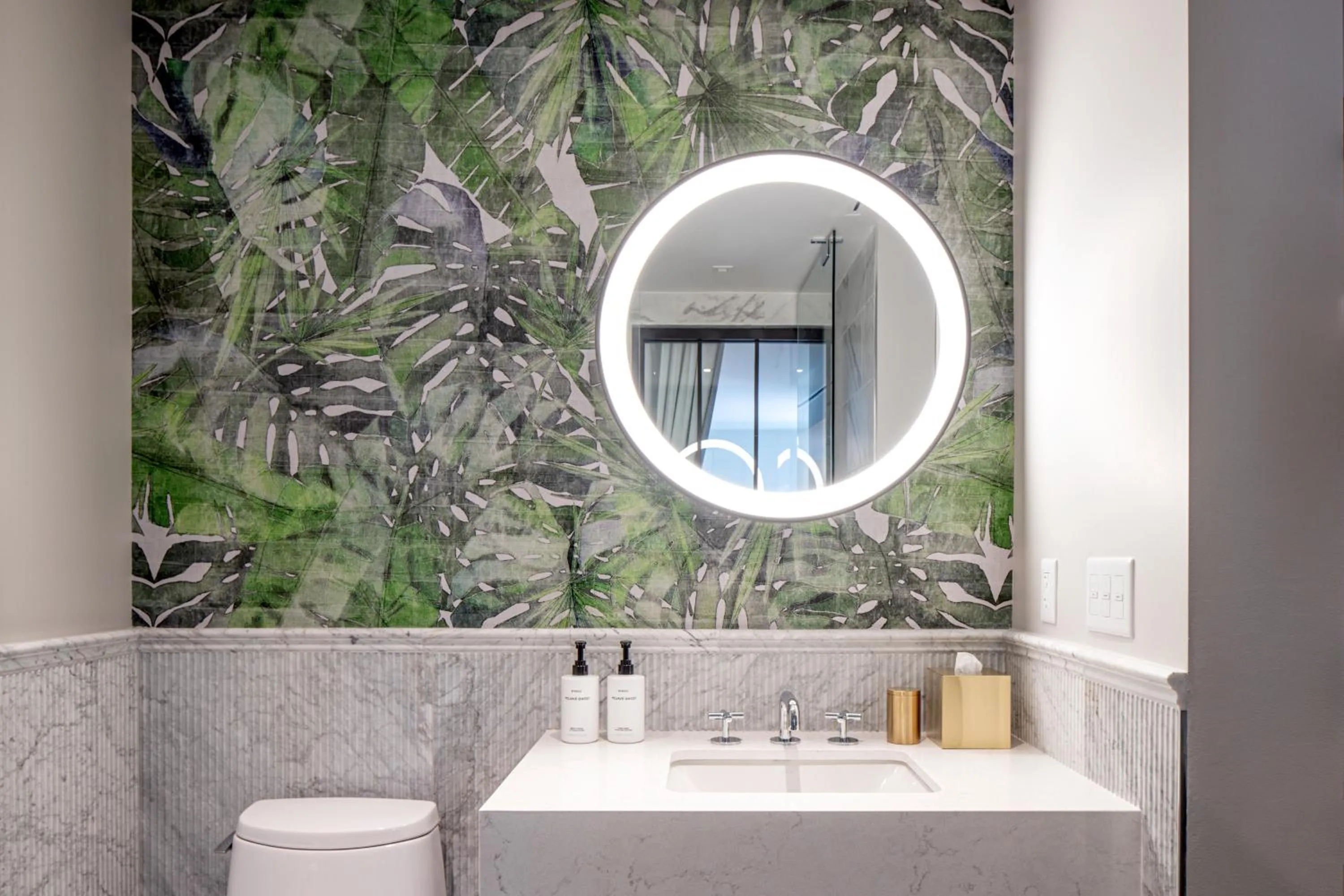 Bathroom in The Ray Hotel Delray Beach, Curio Collection By Hilton