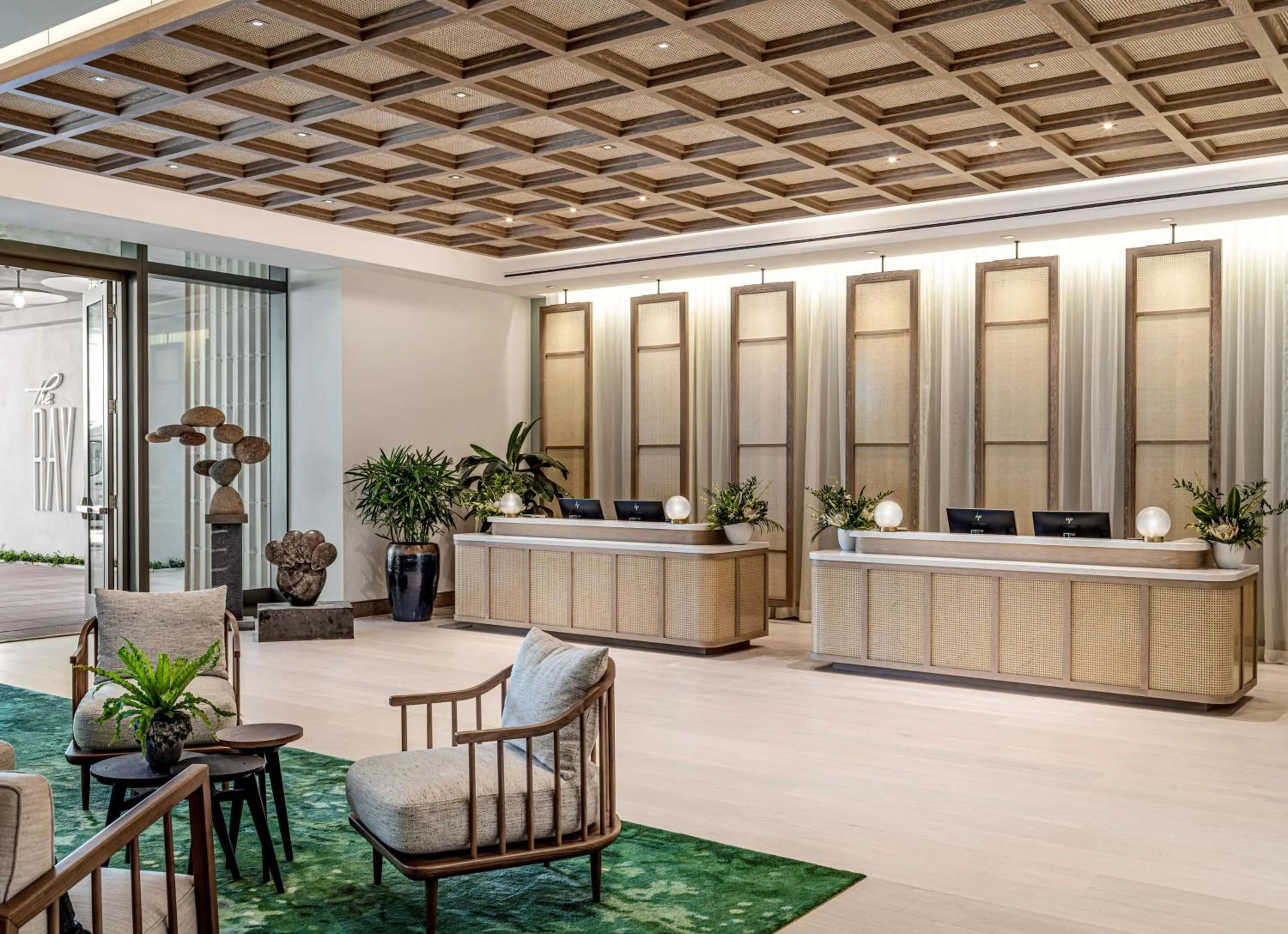 Lobby or reception in The Ray Hotel Delray Beach, Curio Collection By Hilton
