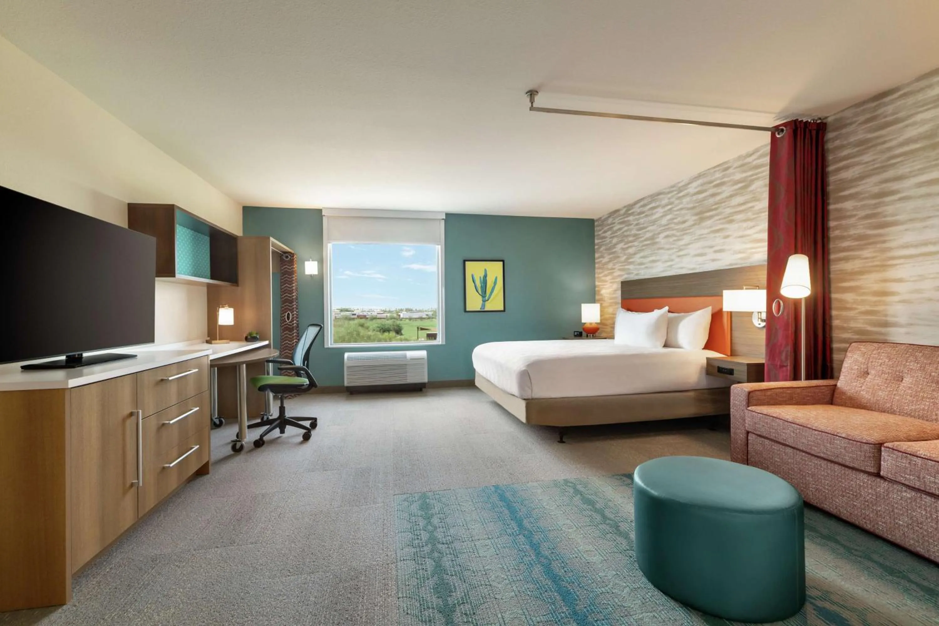 Bedroom, Bed in Home2 Suites By Hilton Mesa Longbow, Az