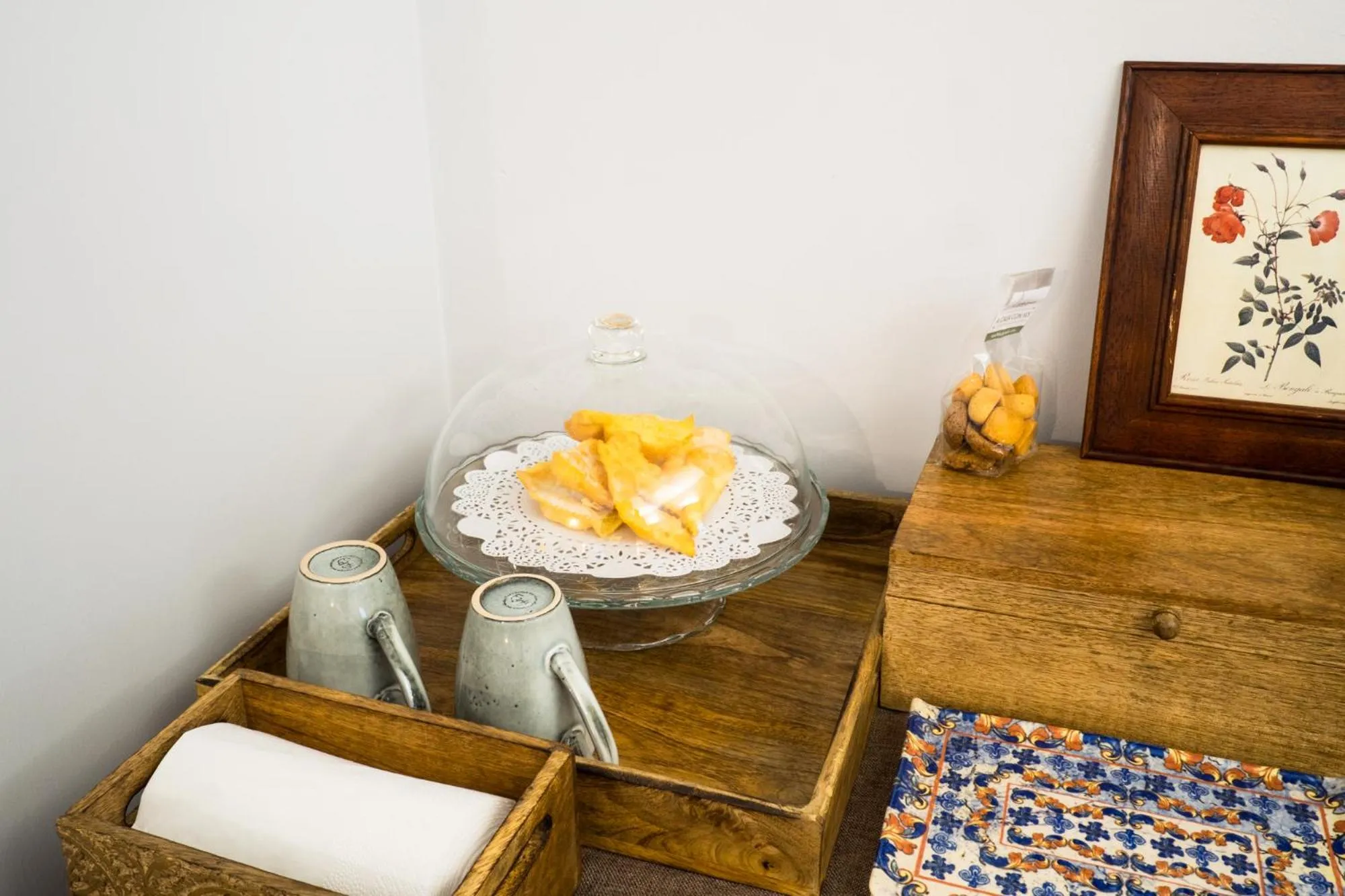 Living room in Locanda Vecchio Cipresso