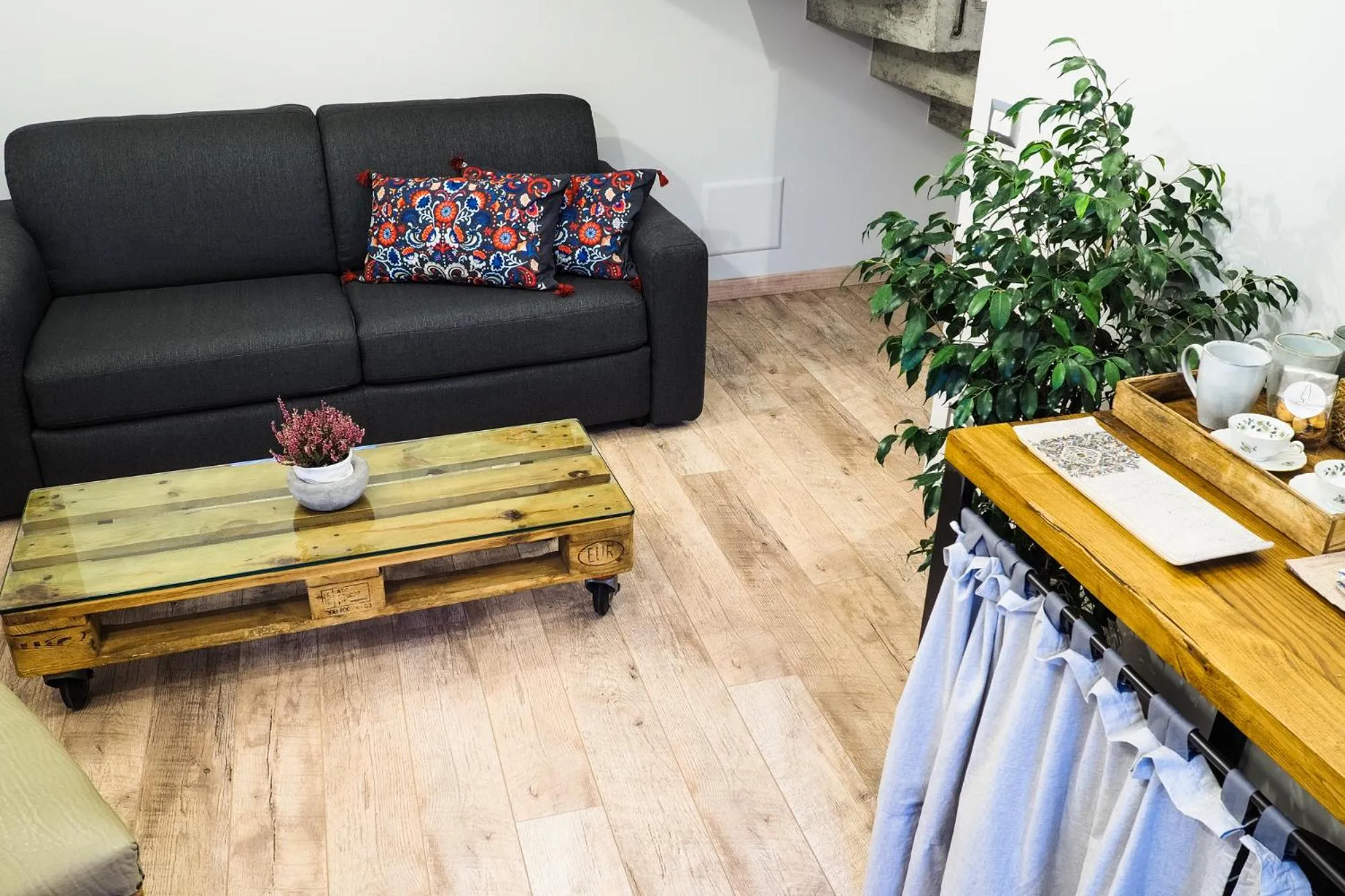 Living room in Locanda Vecchio Cipresso