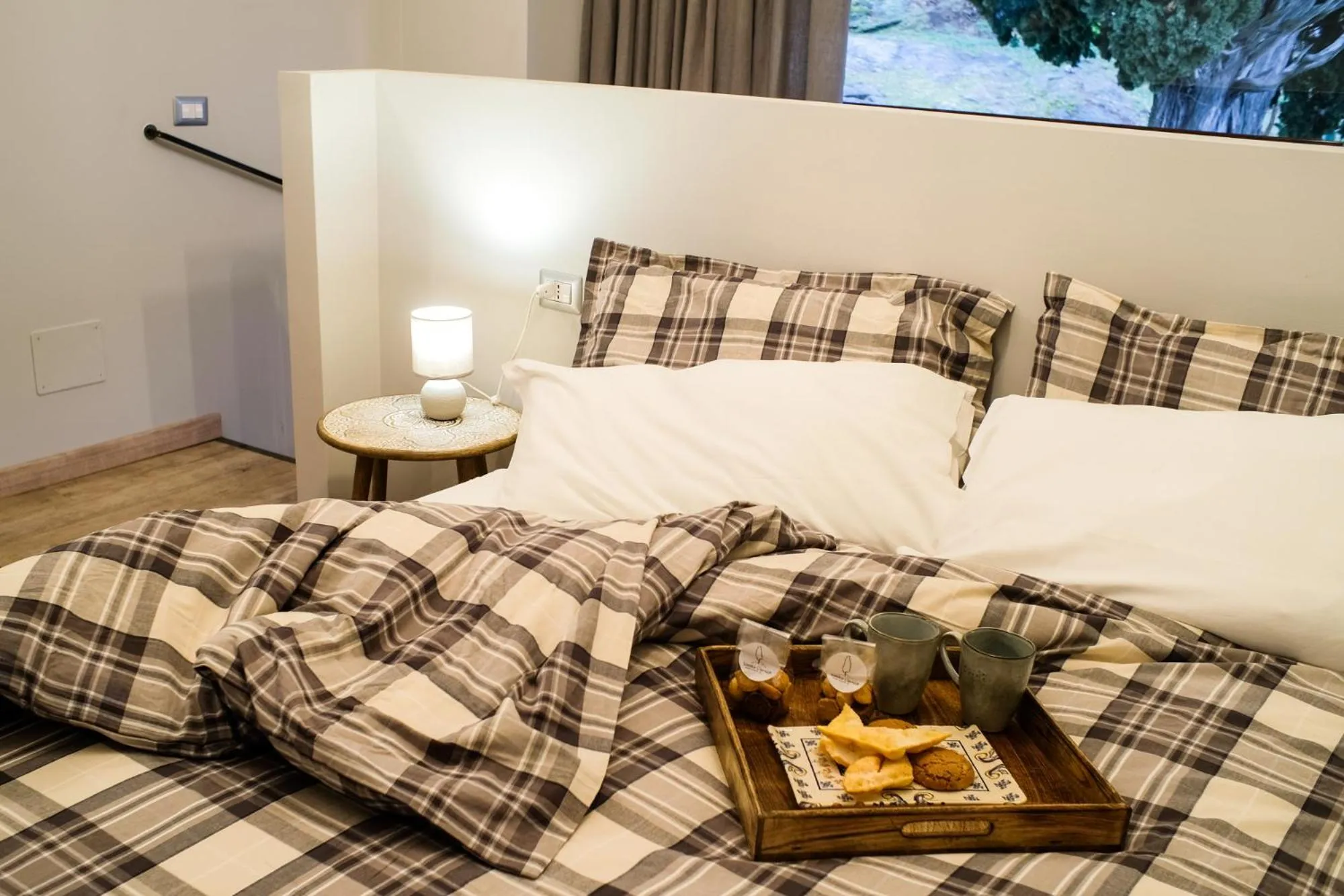 Bed in Locanda Vecchio Cipresso