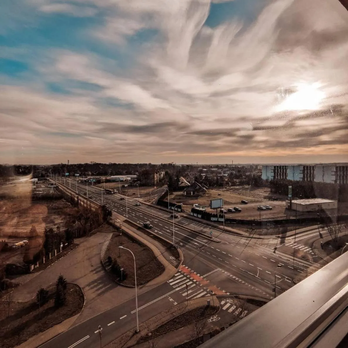City view in Arche Hotel Wrocław Airport