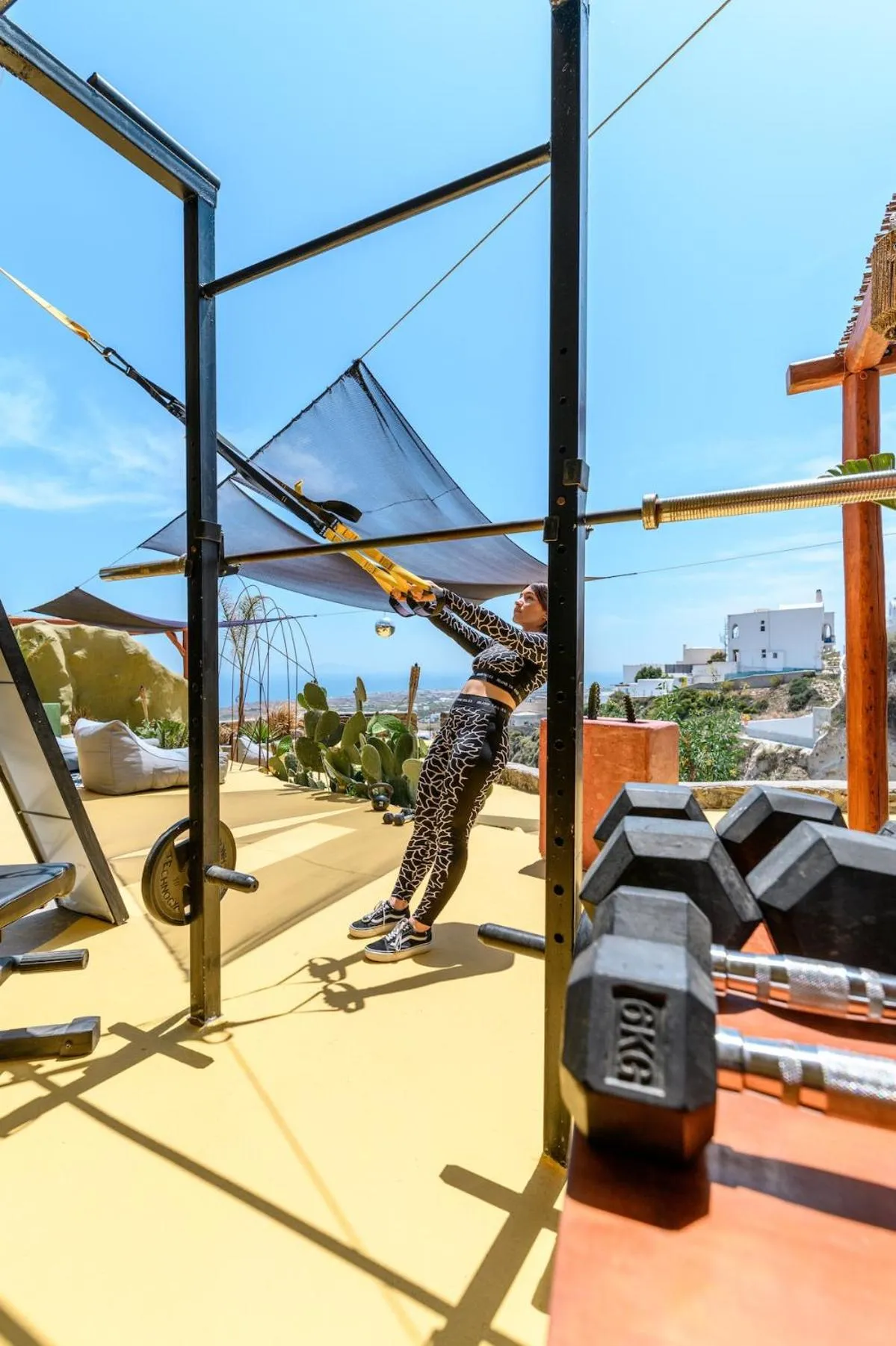 Fitness centre/facilities in Canyon Santorini