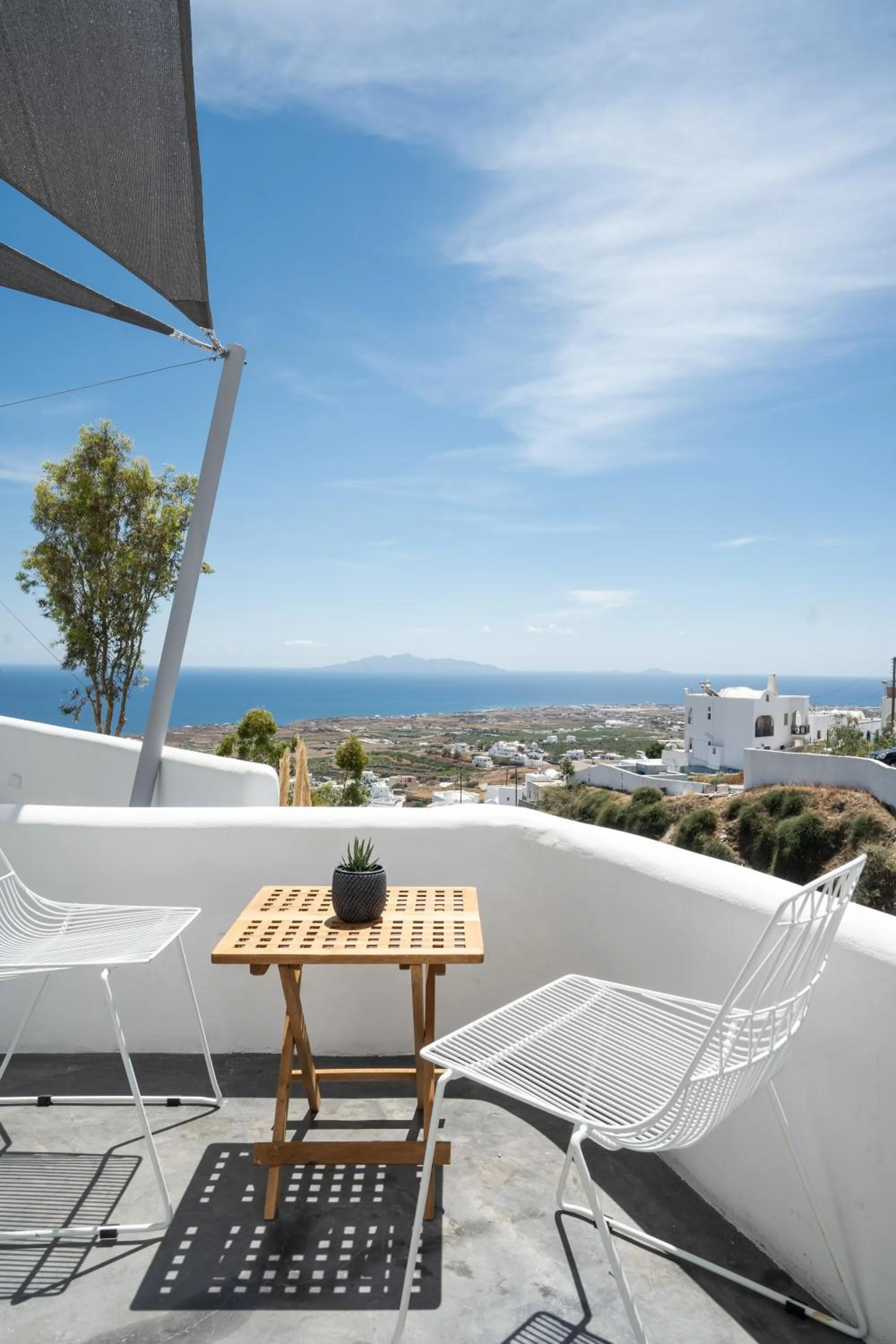 Sea view in Canyon Santorini