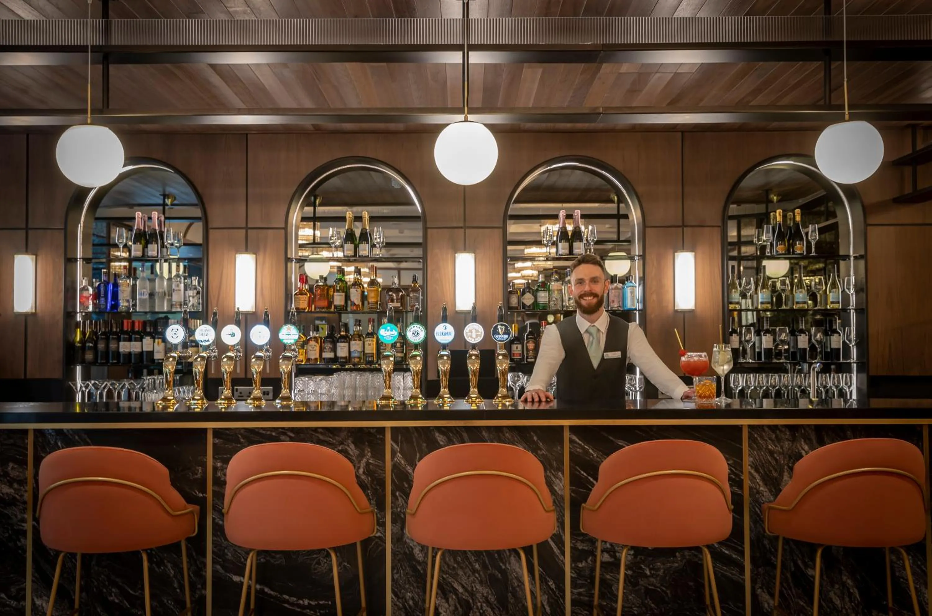 Lounge or bar in The Samuel Hotel, Dublin City Centre