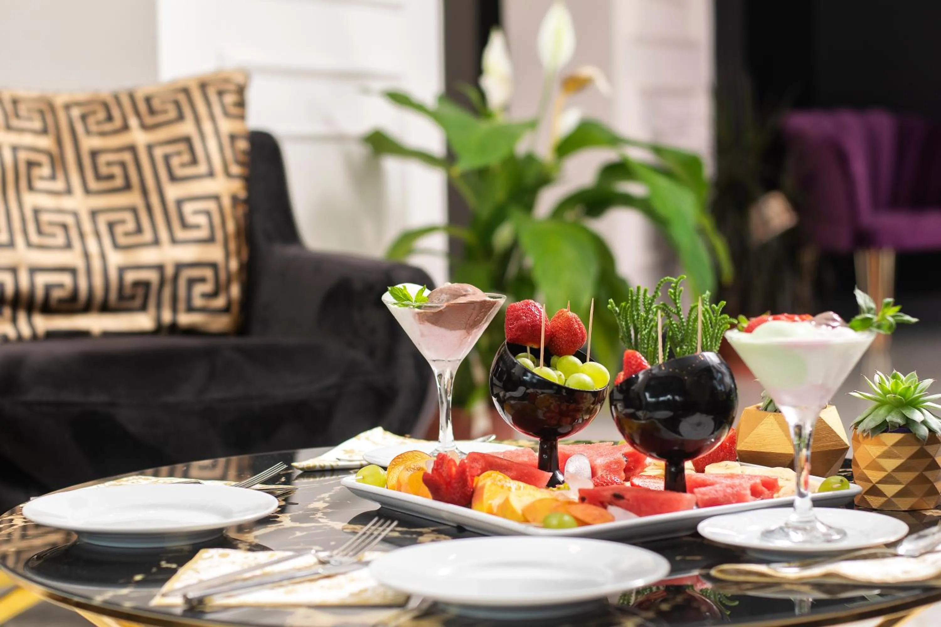 Seating area in THE NOVA HOTEL