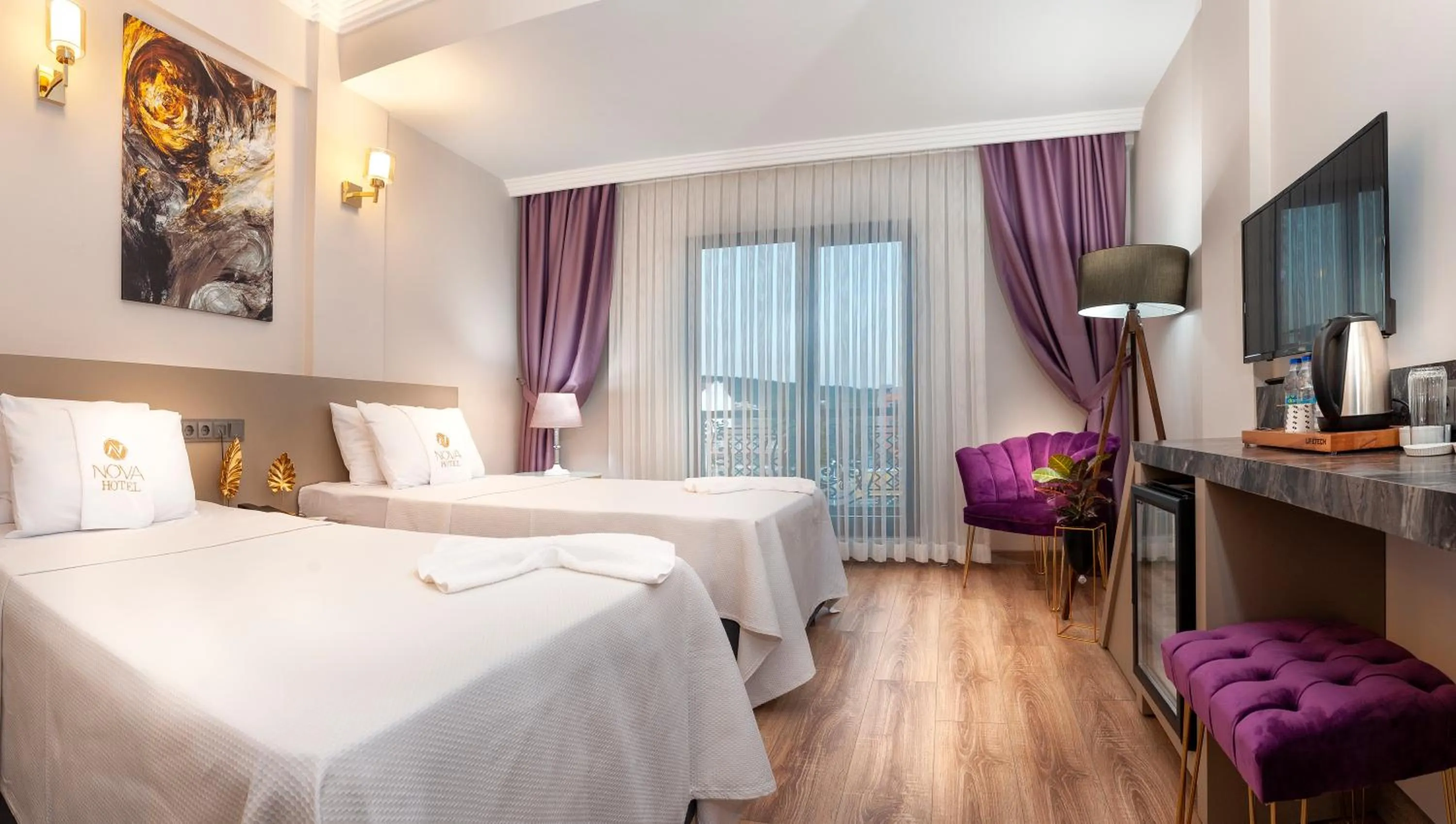 Bedroom, Bed in THE NOVA HOTEL