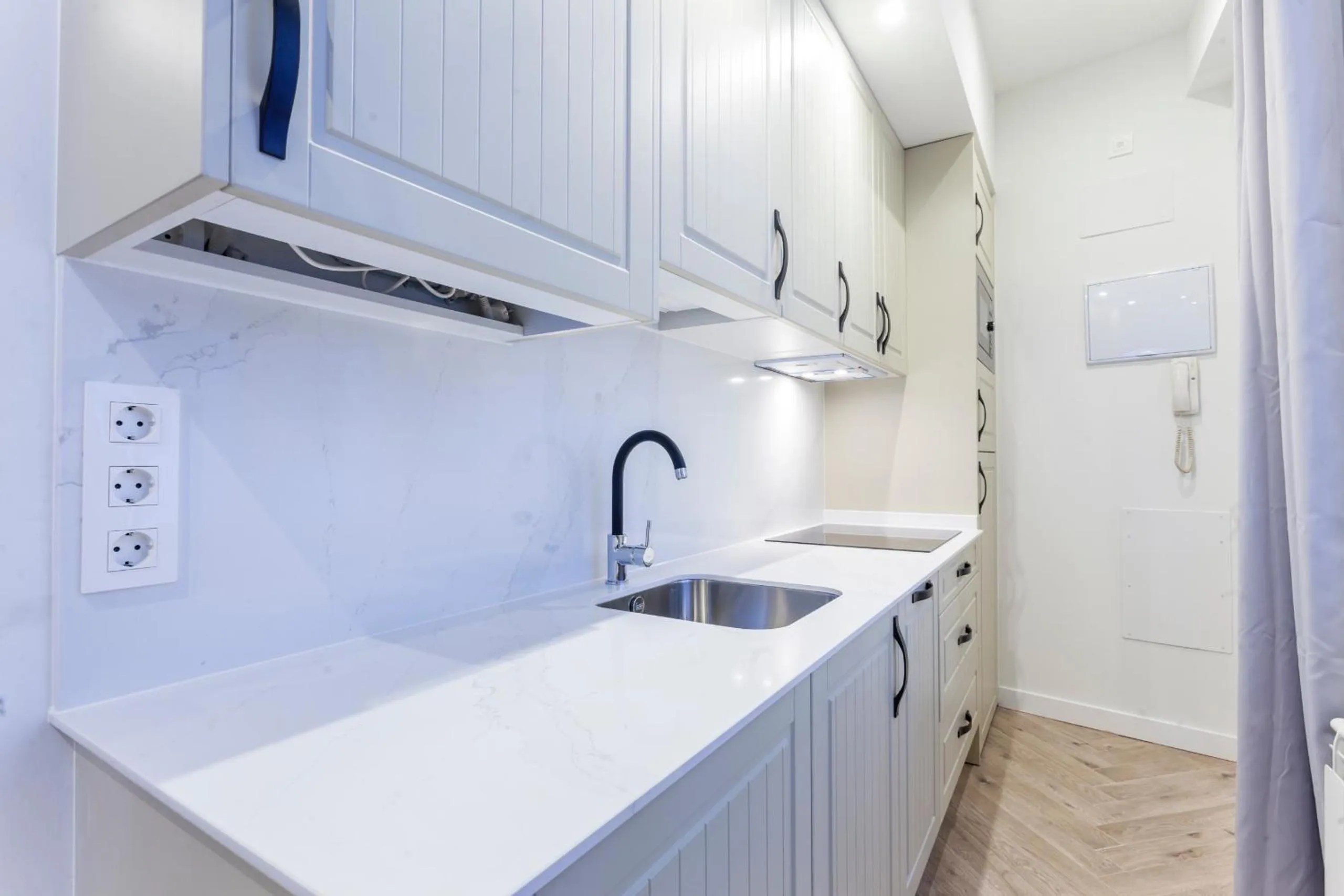 Kitchen or kitchenette in Zoko Suites en Madrid