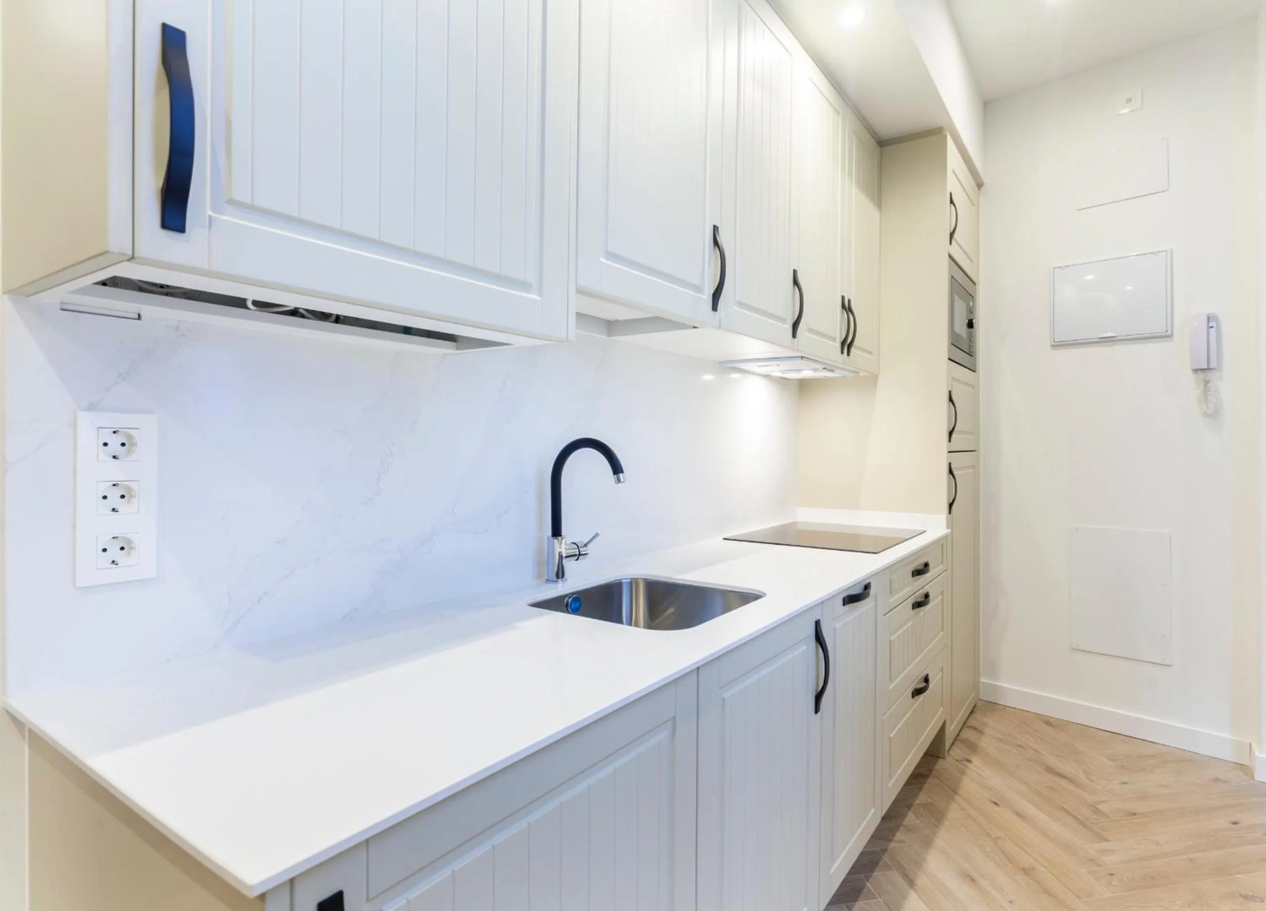 Kitchen or kitchenette in Zoko Suites en Madrid