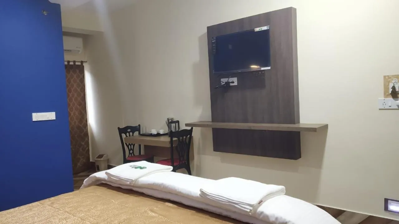 Photo of the whole room, Bed in HOTEL SHREESH (NEIL)