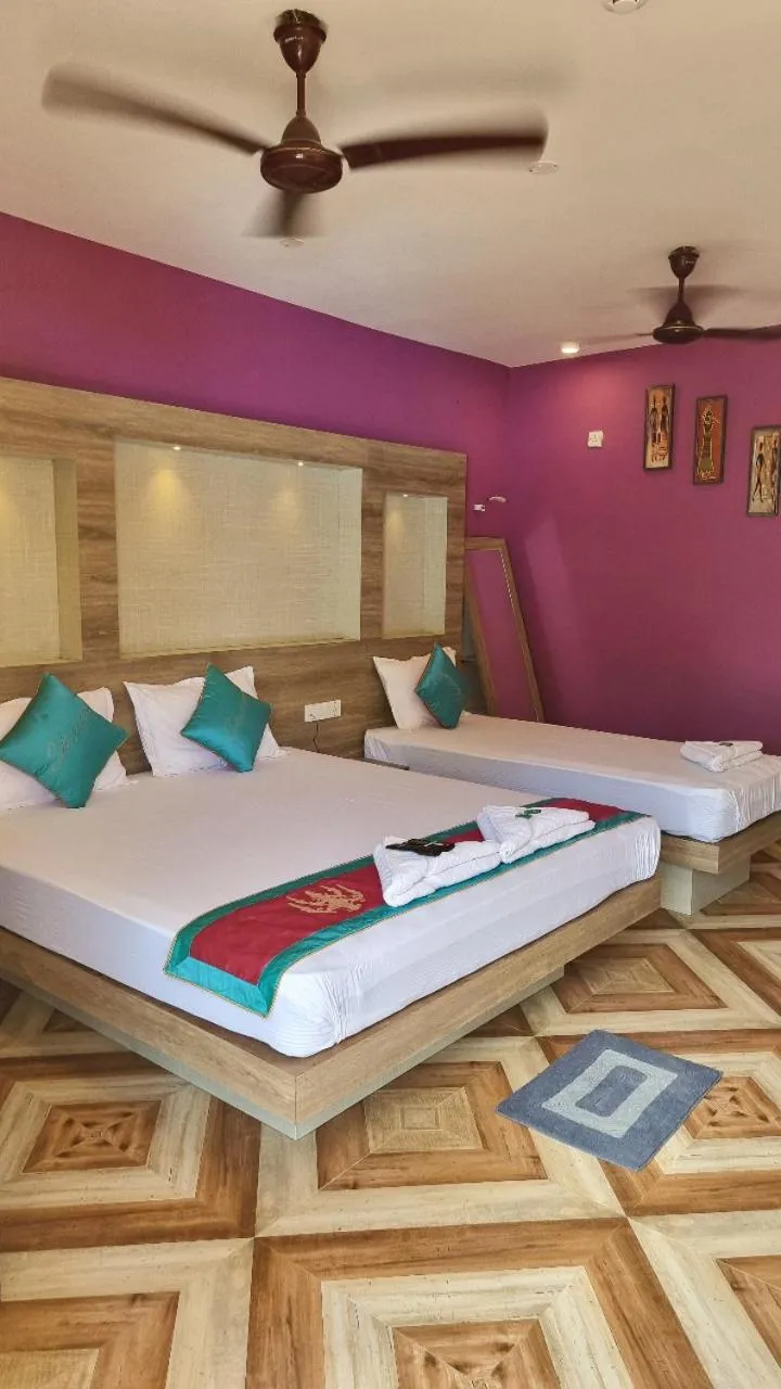 Photo of the whole room, Bed in HOTEL SHREESH (NEIL)