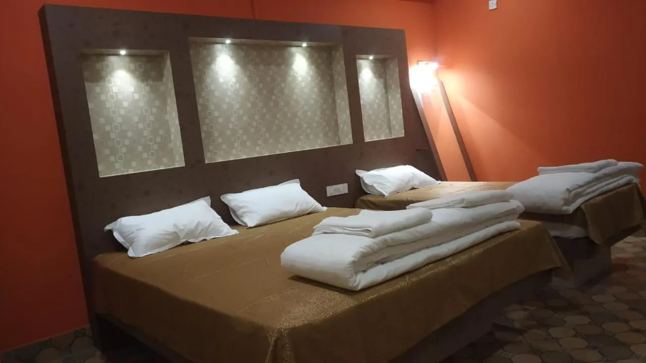 Photo of the whole room, Bed in HOTEL SHREESH (NEIL)