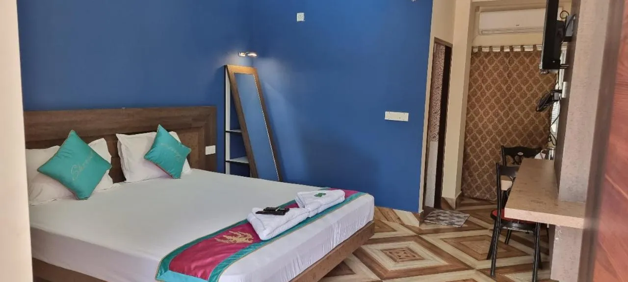 Photo of the whole room, Bed in HOTEL SHREESH (NEIL)