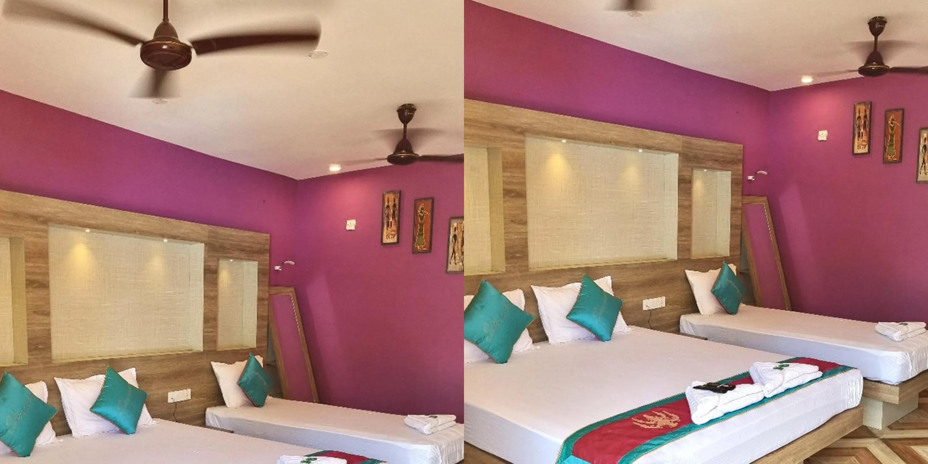 Photo of the whole room, Bed in HOTEL SHREESH (NEIL)