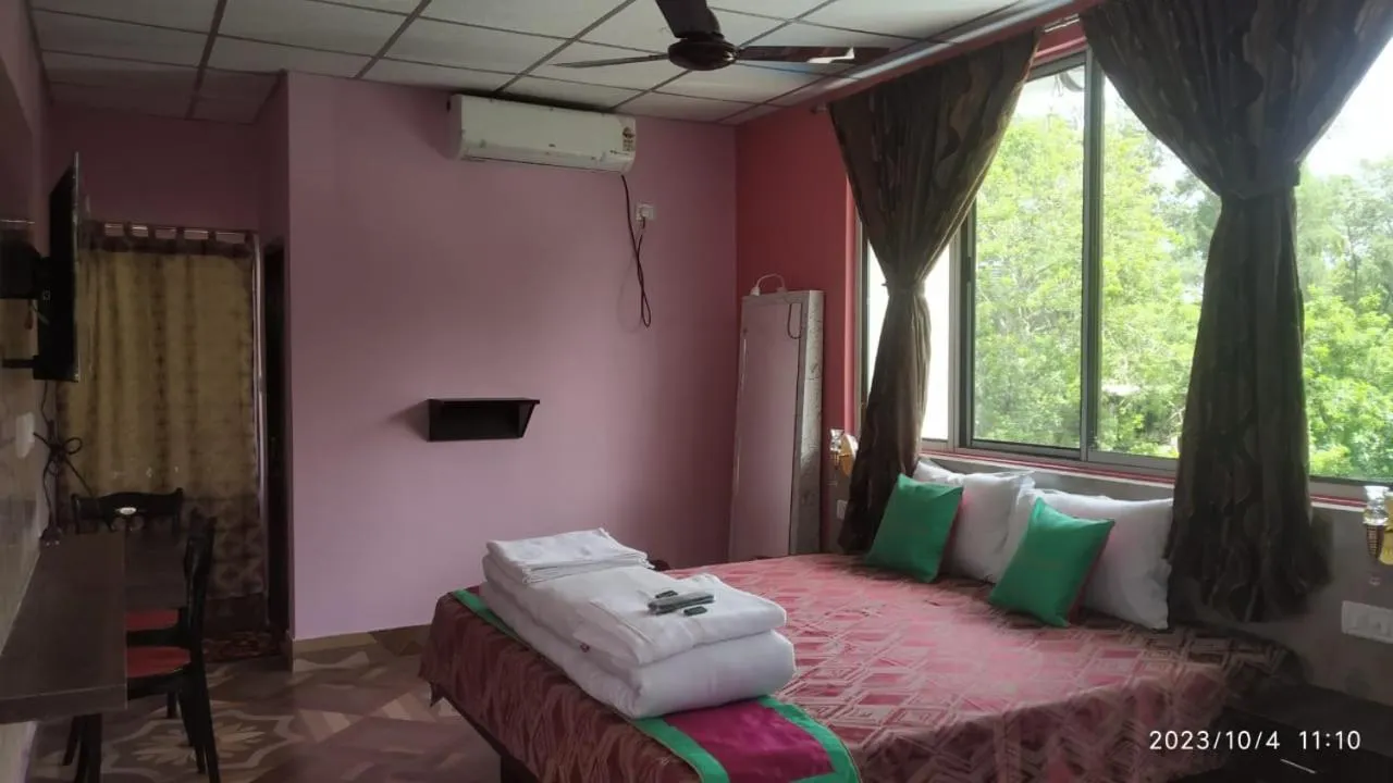 Photo of the whole room, Bed in HOTEL SHREESH (NEIL)