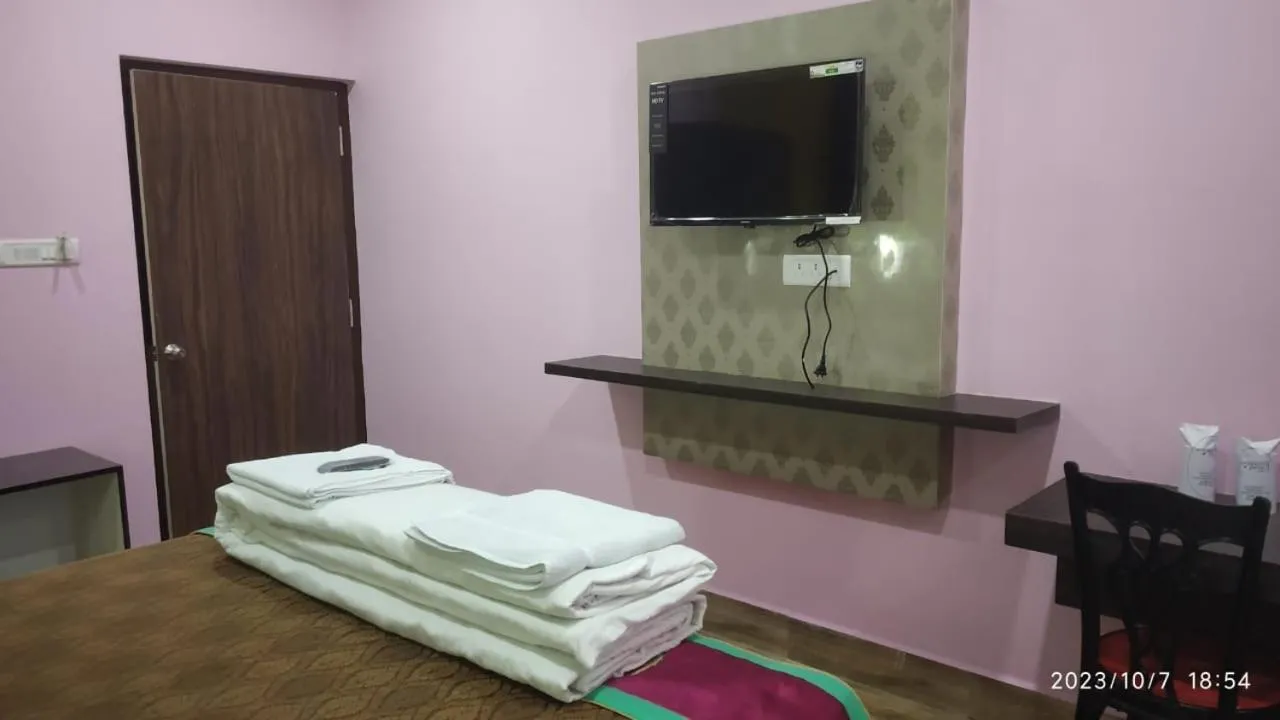 Photo of the whole room, Bed in HOTEL SHREESH (NEIL)