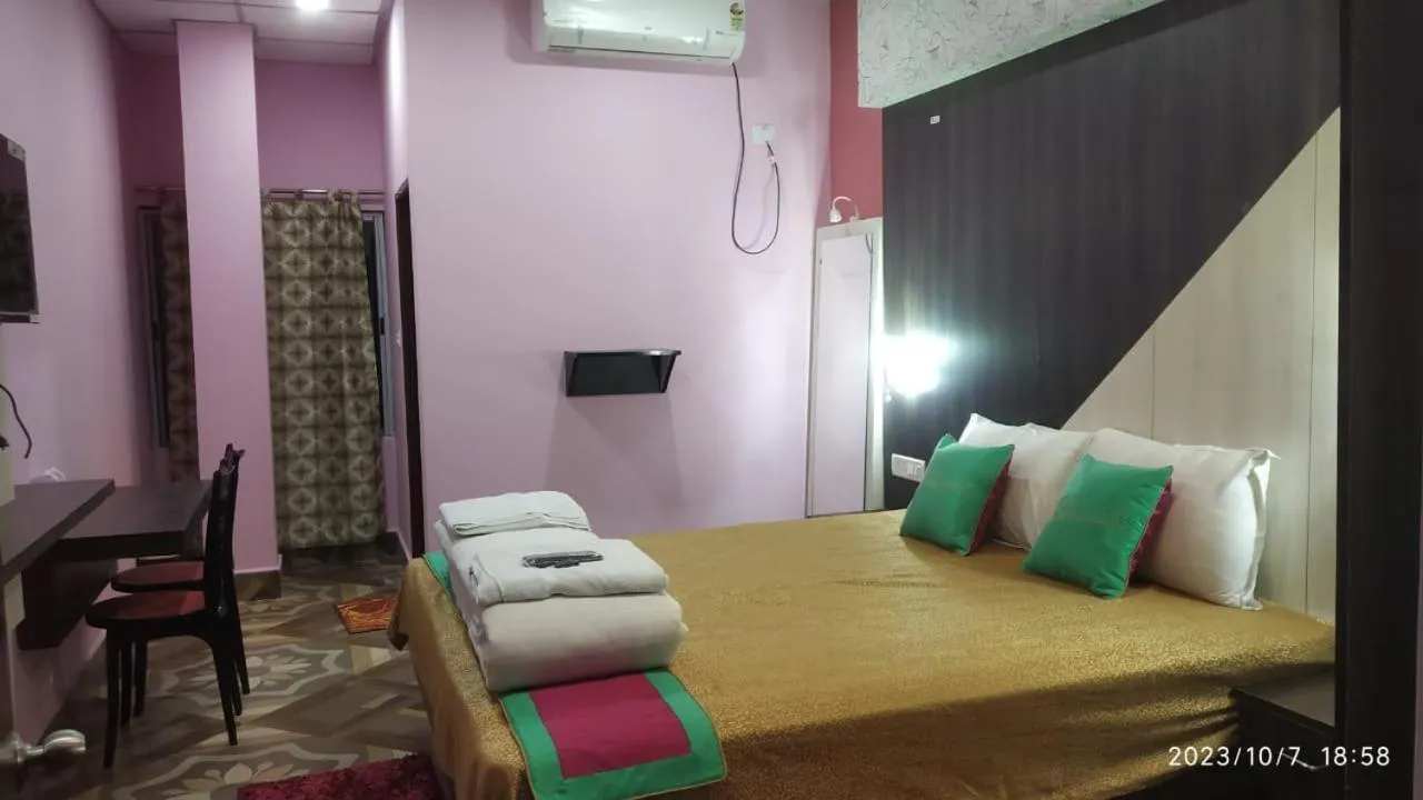 Photo of the whole room, Bed in HOTEL SHREESH (NEIL)