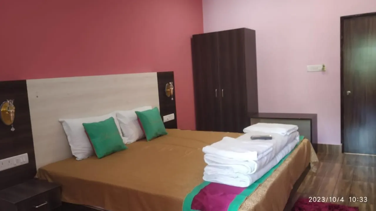 Photo of the whole room, Bed in HOTEL SHREESH (NEIL)