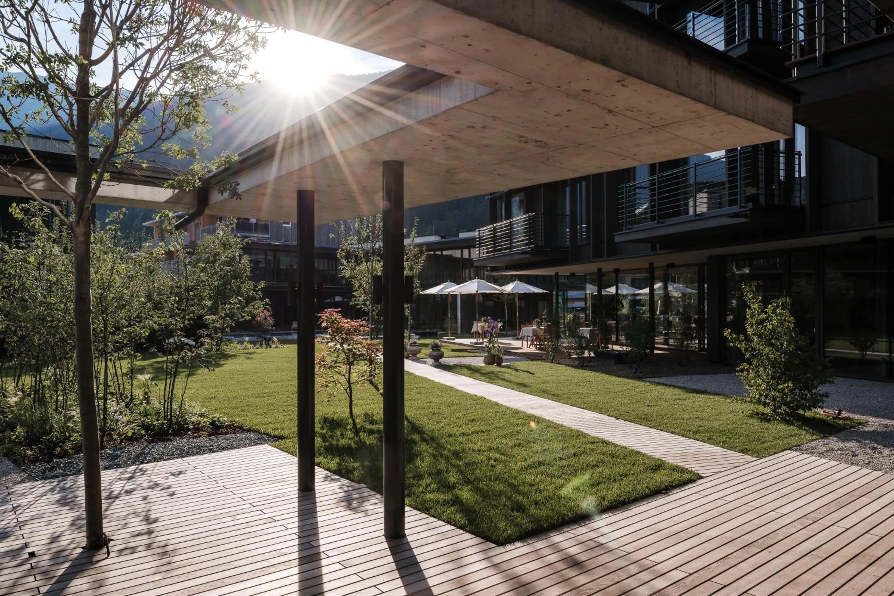 Garden view in zelloon boutique hotel