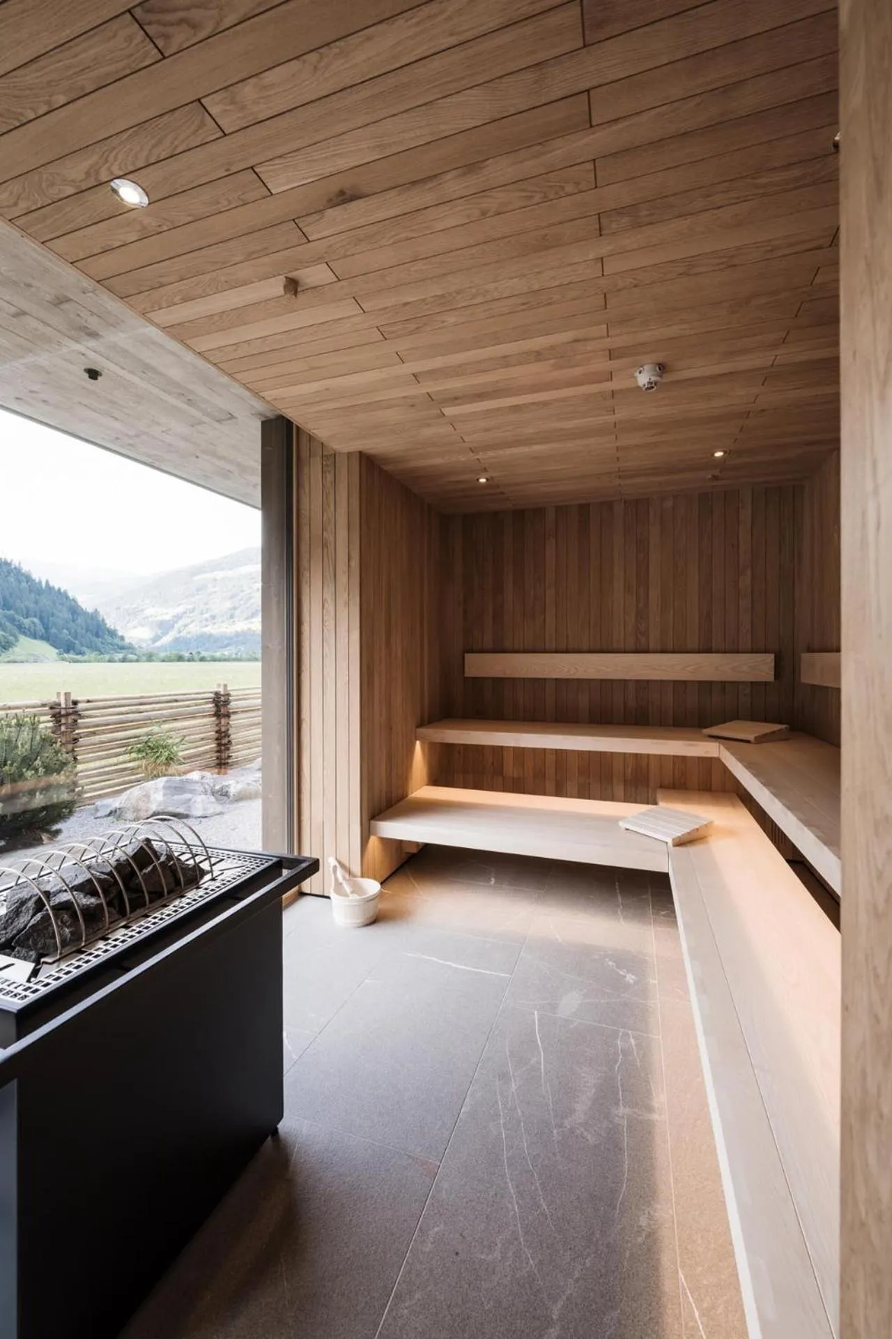 Sauna in zelloon boutique hotel