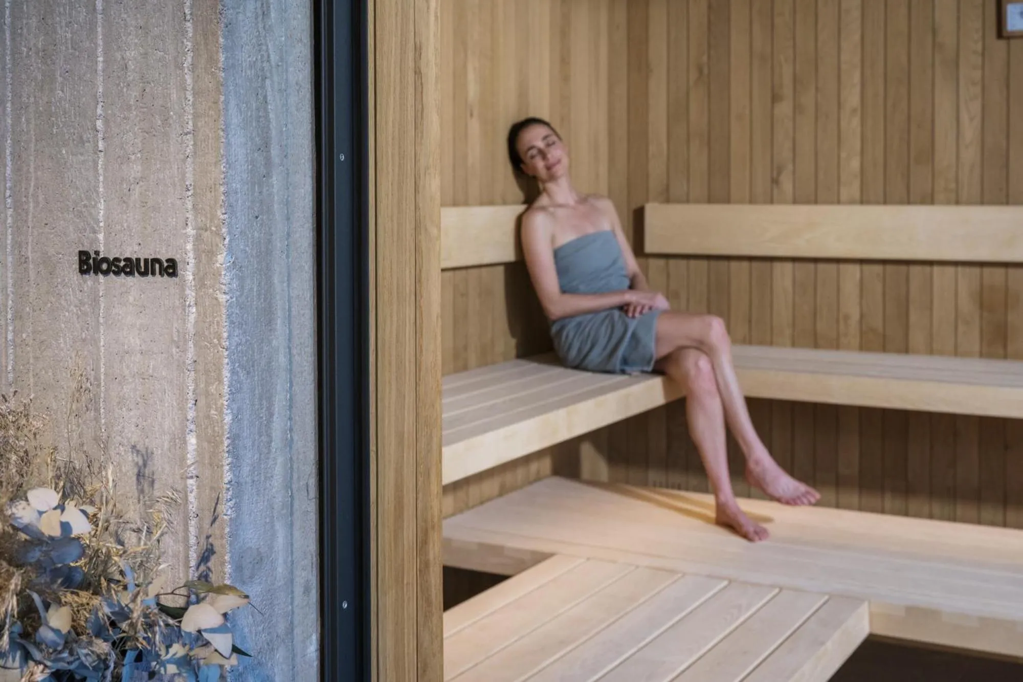 Sauna in zelloon boutique hotel